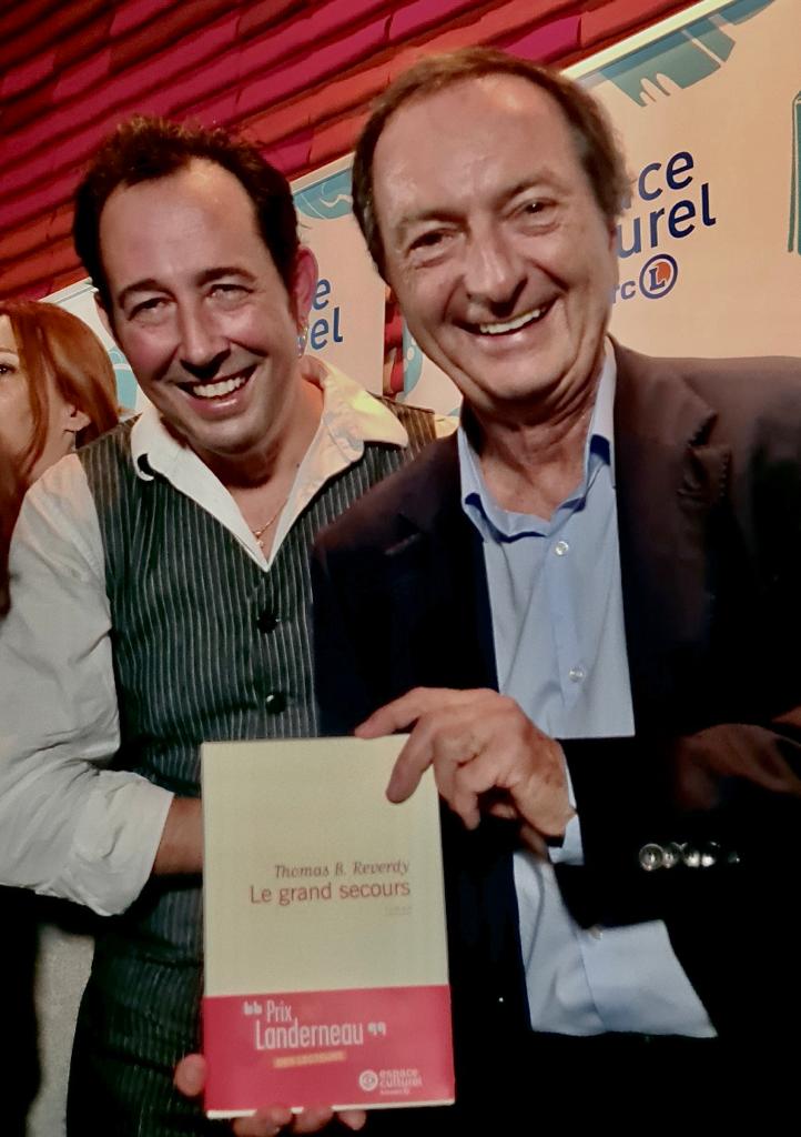 "Le Grand Secours" de Thomas B. Reverdy remporte le Prix Landerneau des lecteurs 2023 !