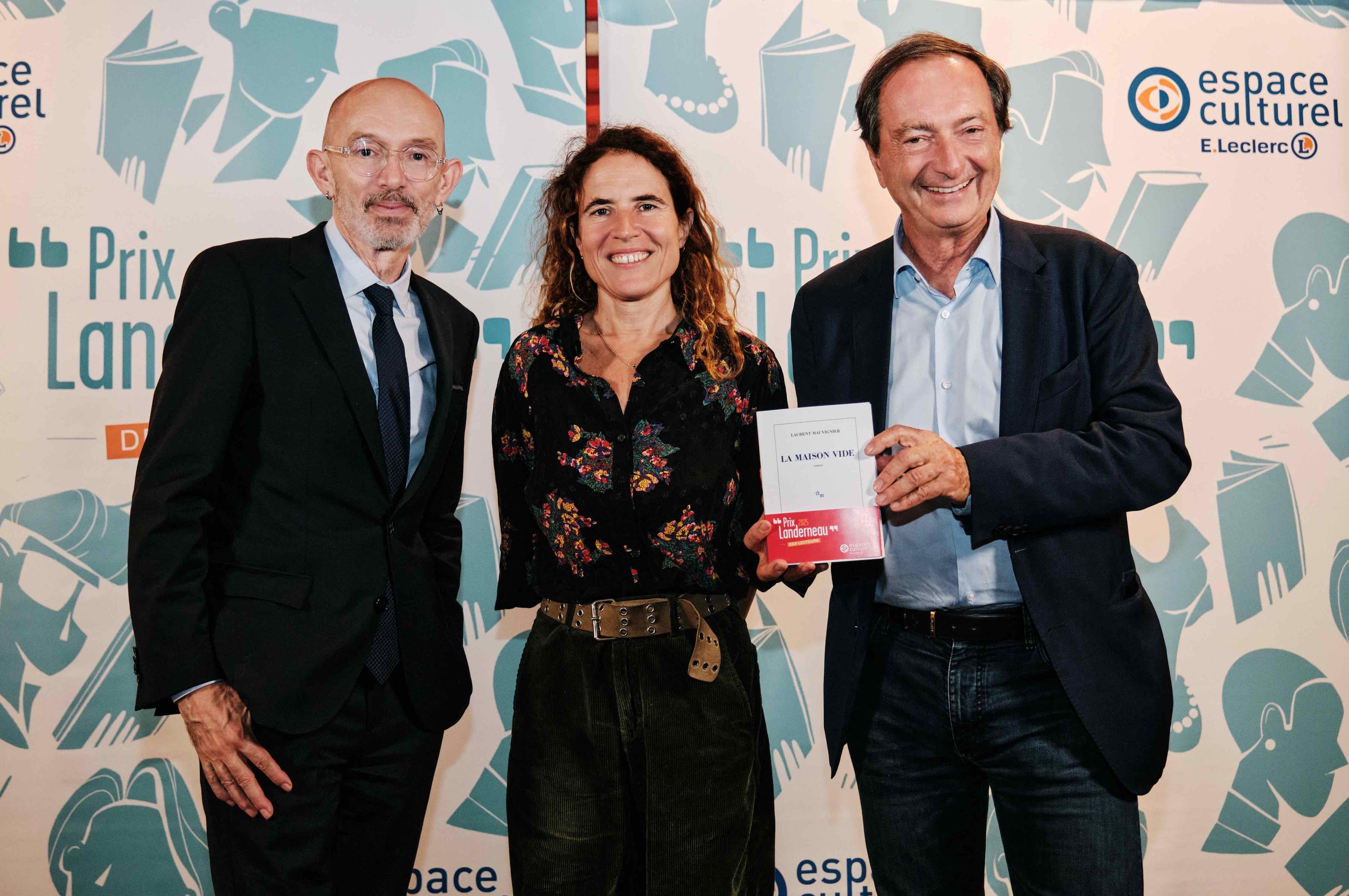Laurent Mauvignier remporte le Prix Landerneau des Lecteurs, 10ème édition !
