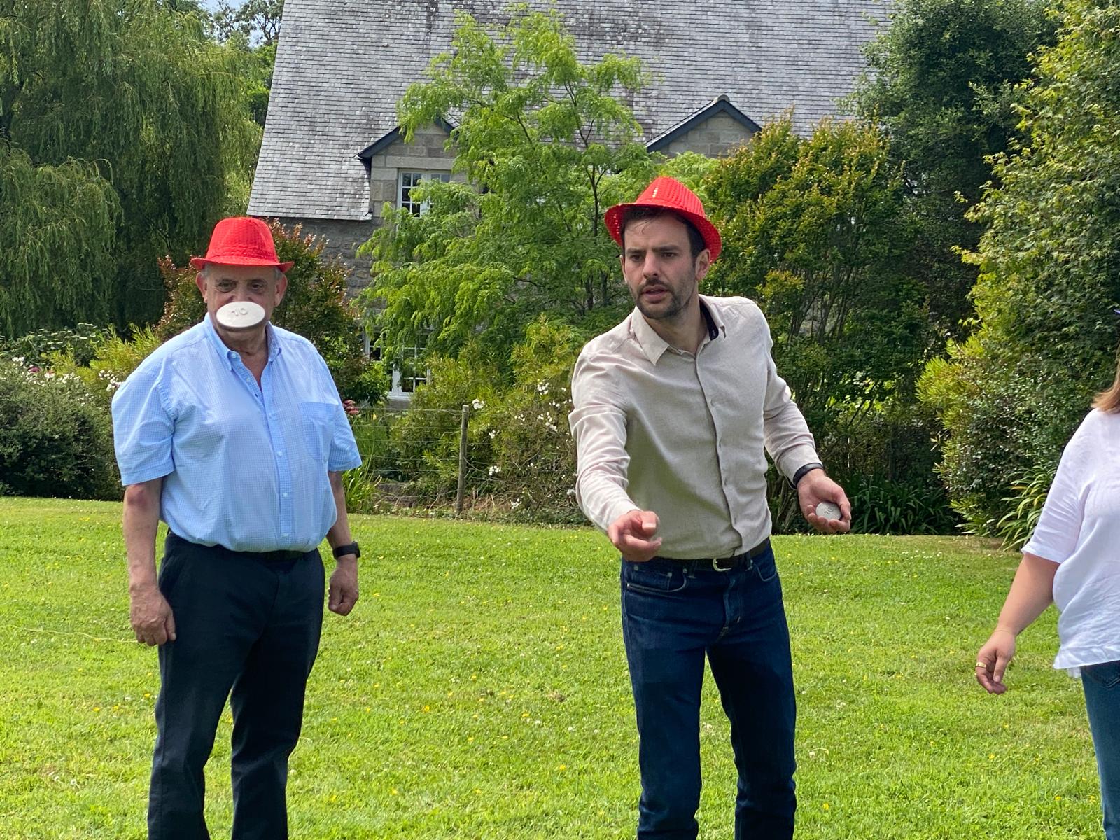 Séminaire : comment j'ai appris à jouer au palet breton aux "Ateliers de Trevignon" !