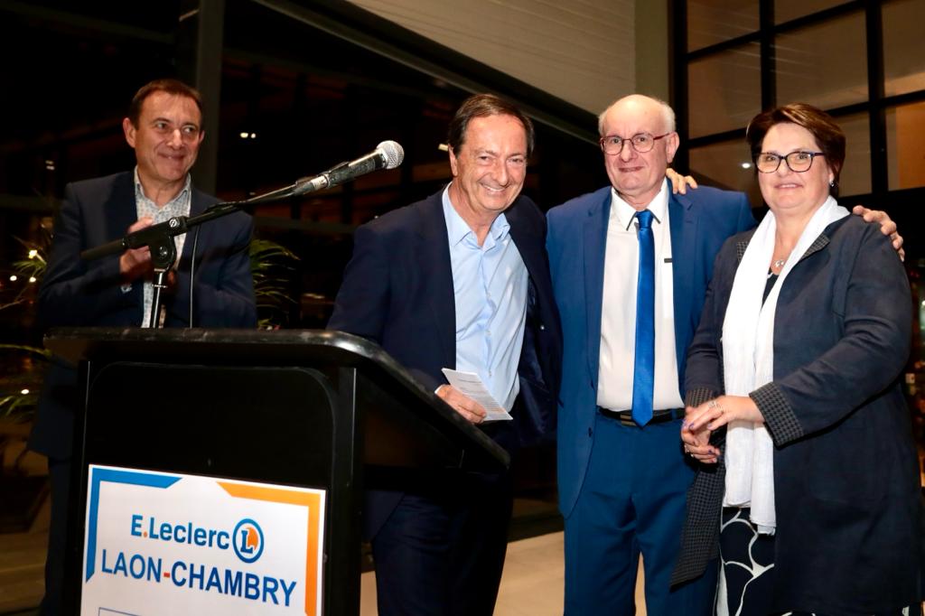 Inauguration du centre E.Leclerc totalement rénové de Laon - Chambry