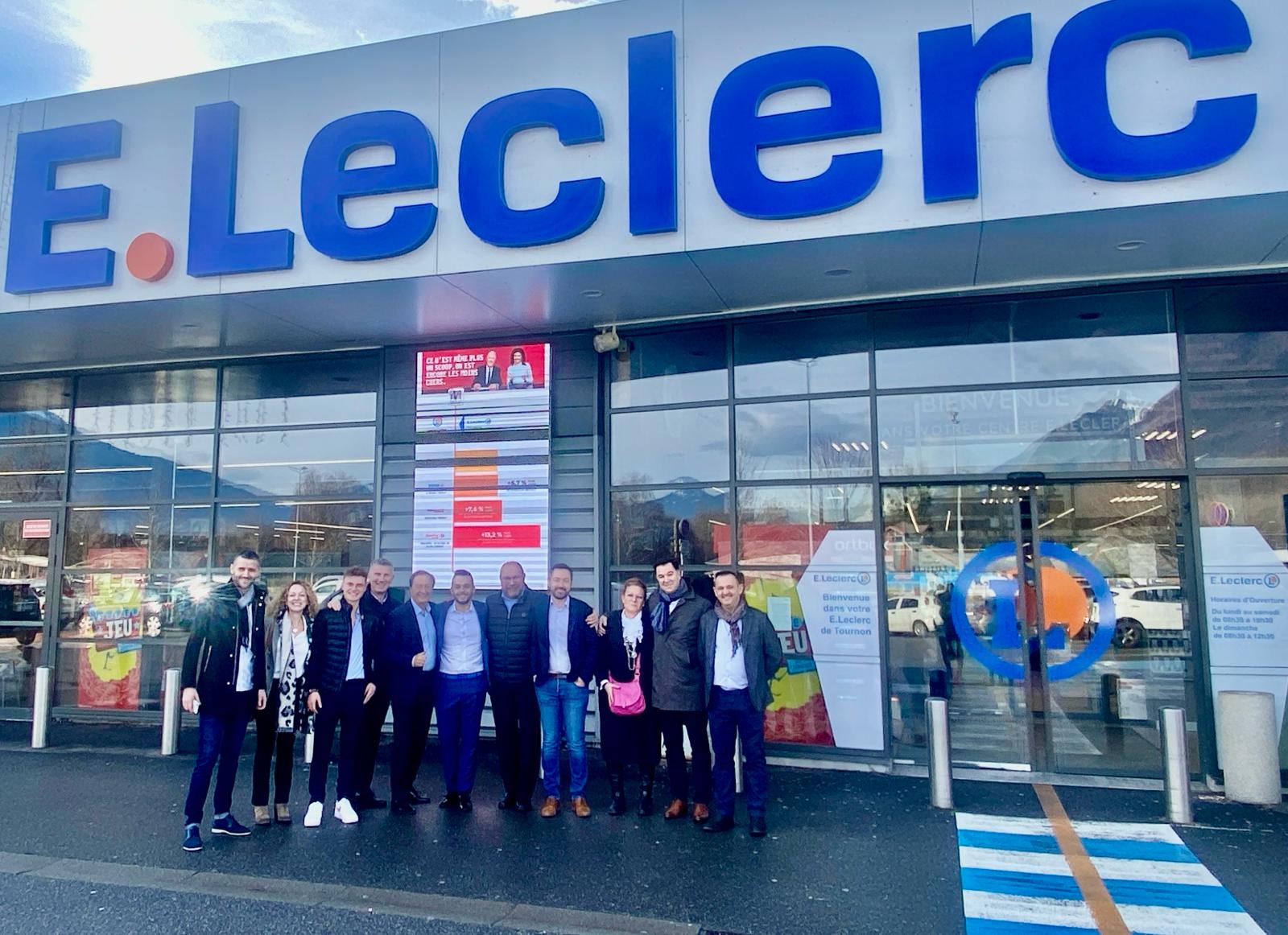 Visite du centre E.Leclerc de Tournon, au coeur de la Savoie ! 