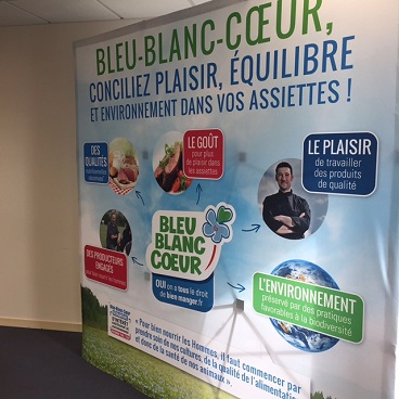 Bleu, Blanc, Cœur, le label d’une association agricole pour améliorer la nutrition