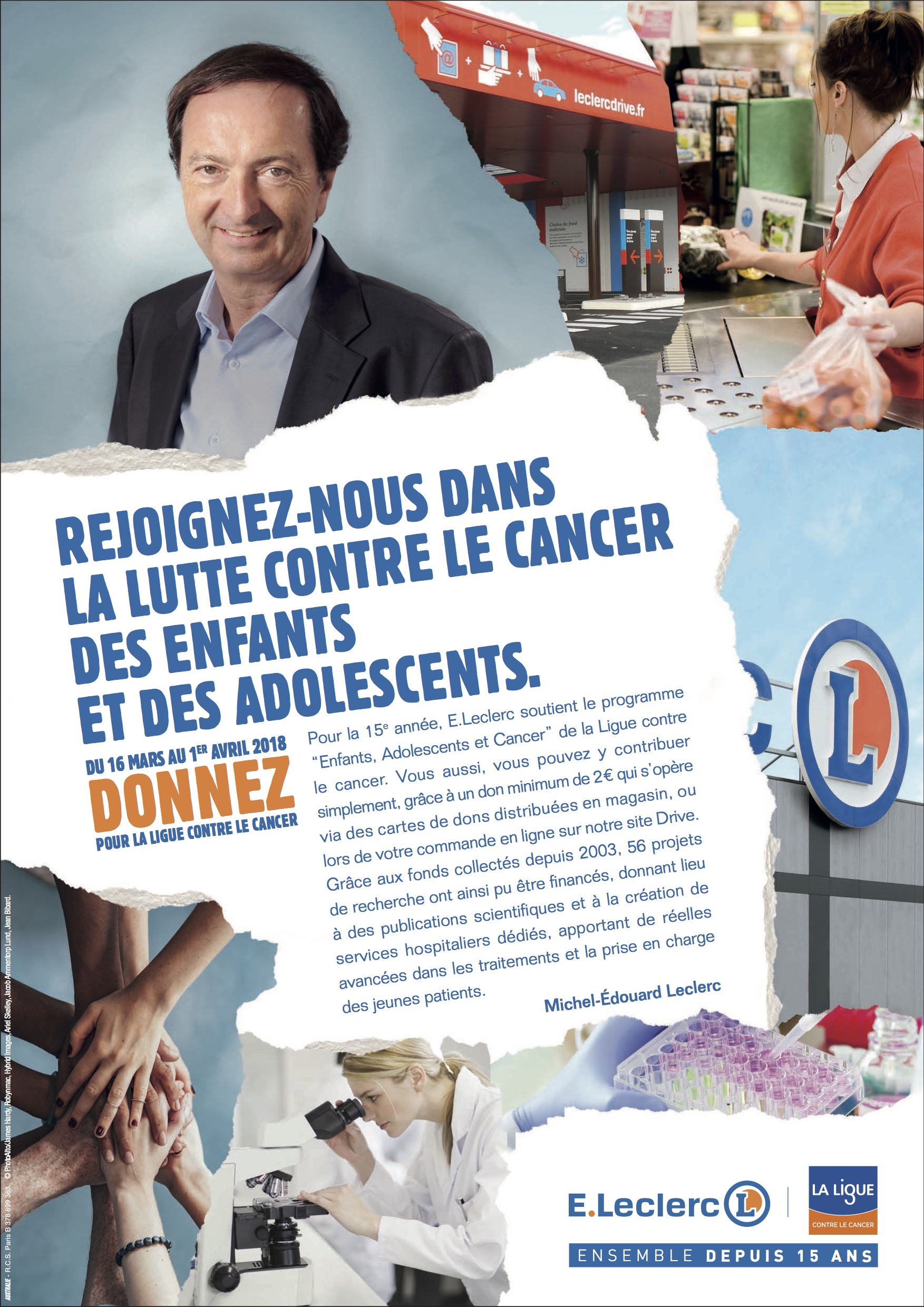 Ligue contre le cancer - E.Leclerc