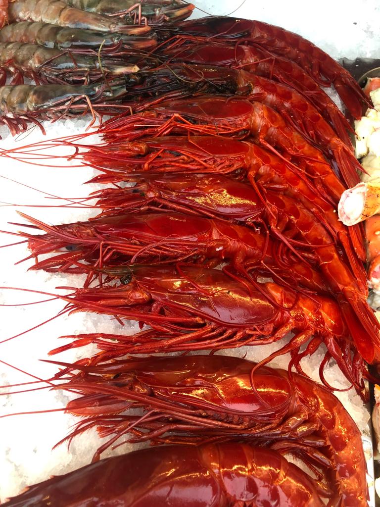 Marché aux poissons Bergen Norvège