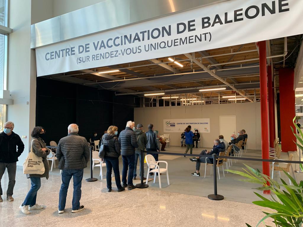 Centre de vaccination chez E.Leclerc