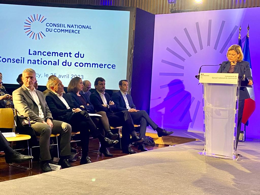 Lancement du Conseil National du Commerce à Bercy