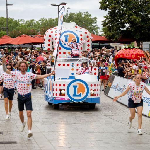 Sur la route de la caravane du Tour de France (photos)