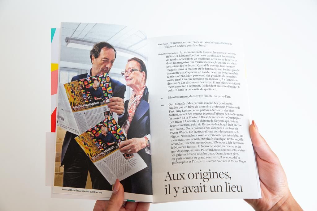 Un livre pour célébrer les 10 ans du Fonds Hélène et Edouard Leclerc pour la Culture à Landerneau