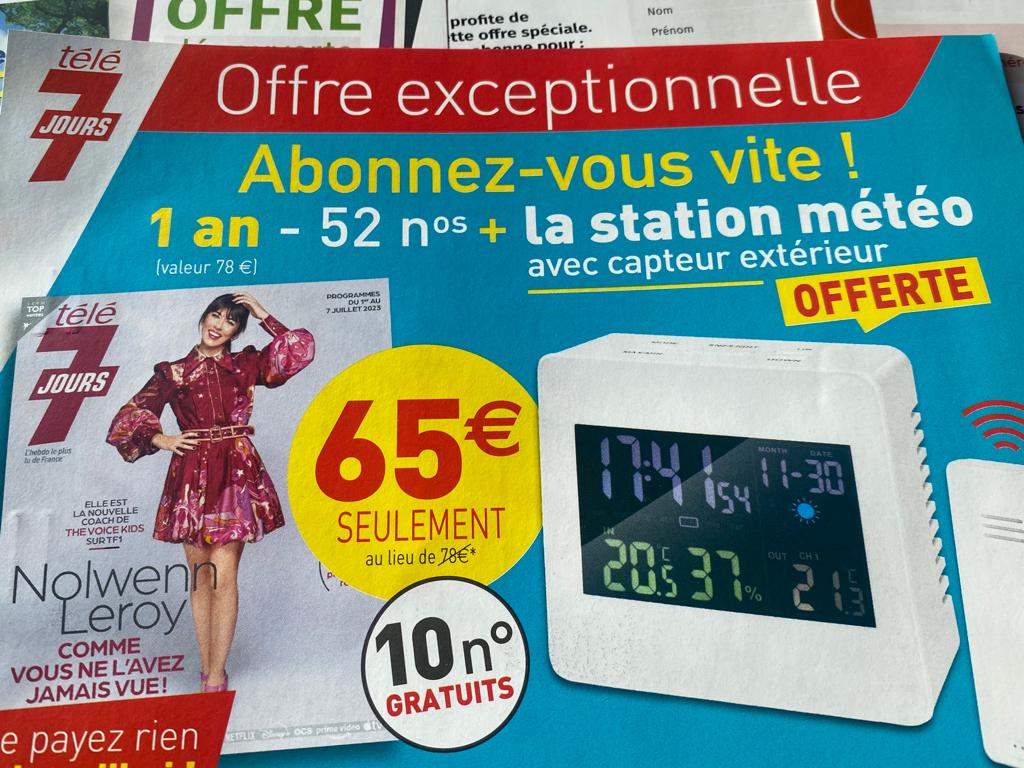 Des promotions sans limite ? Ca existe... pour la presse !