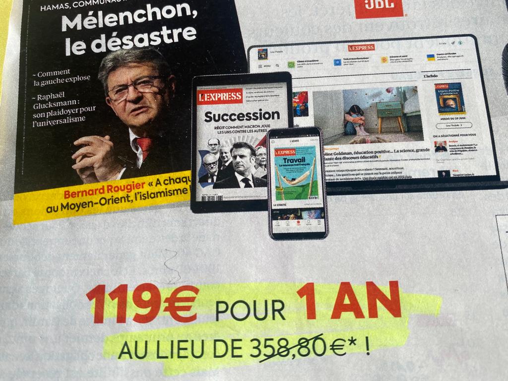 Des promotions sans limite ? Ca existe... pour la presse !