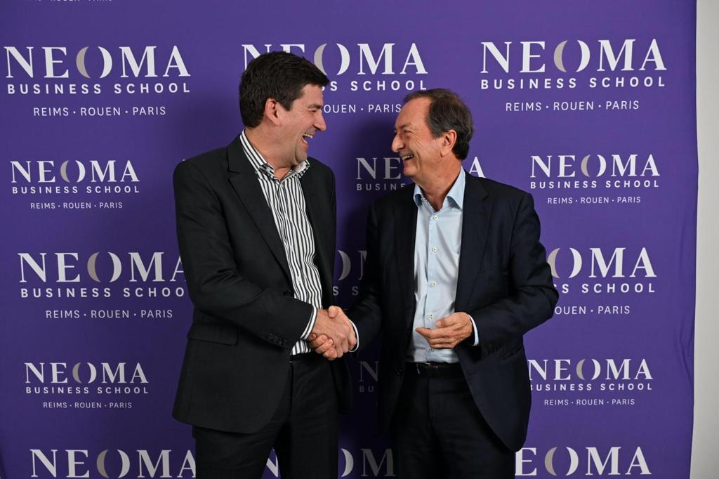 A NEOMA, une conférence passionnante avec François Gay-Bellile de Coca-Cola !