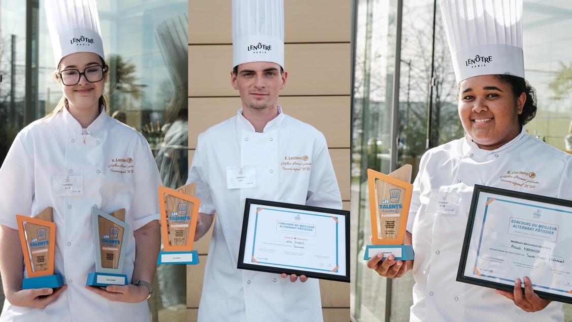 Finale nationale de la compétition des meilleurs pâtissiers et pâtissières E.Leclerc : félicitations aux gagnants ! 