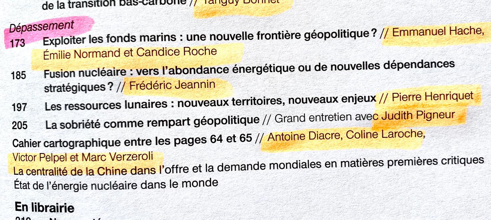 Matières premières : un numéro de La Revue Internationale et Stratégique à ne pas manquer !