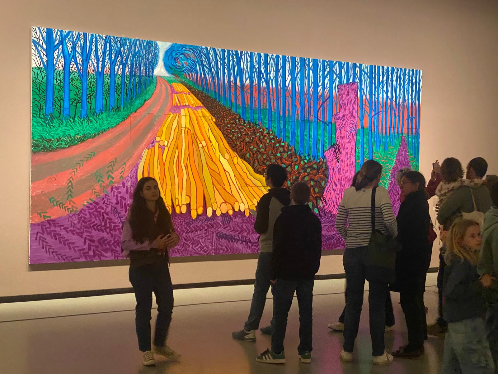 Une formidable exposition David Hockney à la Fondation Louis Vuitton