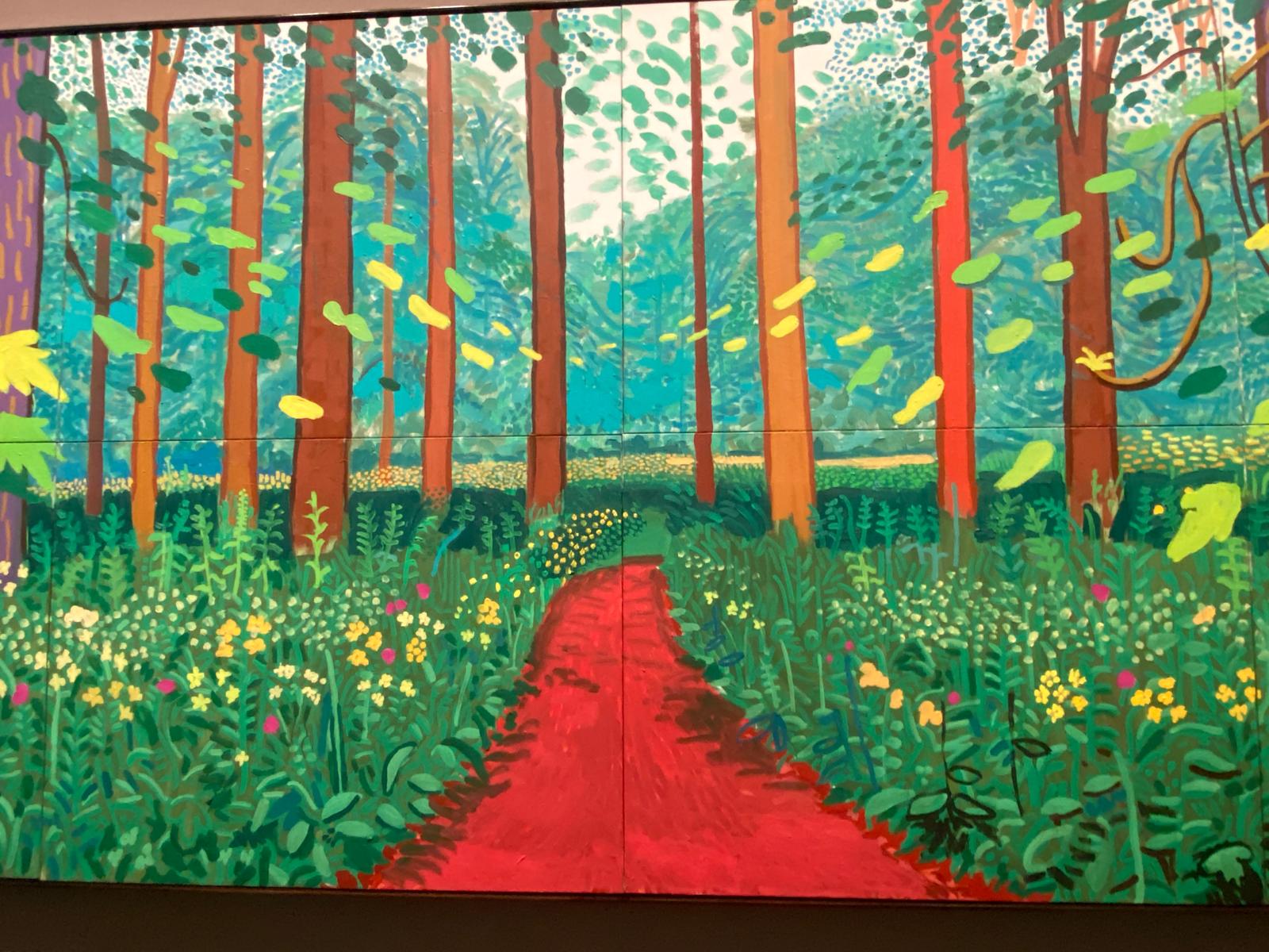 Une formidable exposition David Hockney à la Fondation Louis Vuitton