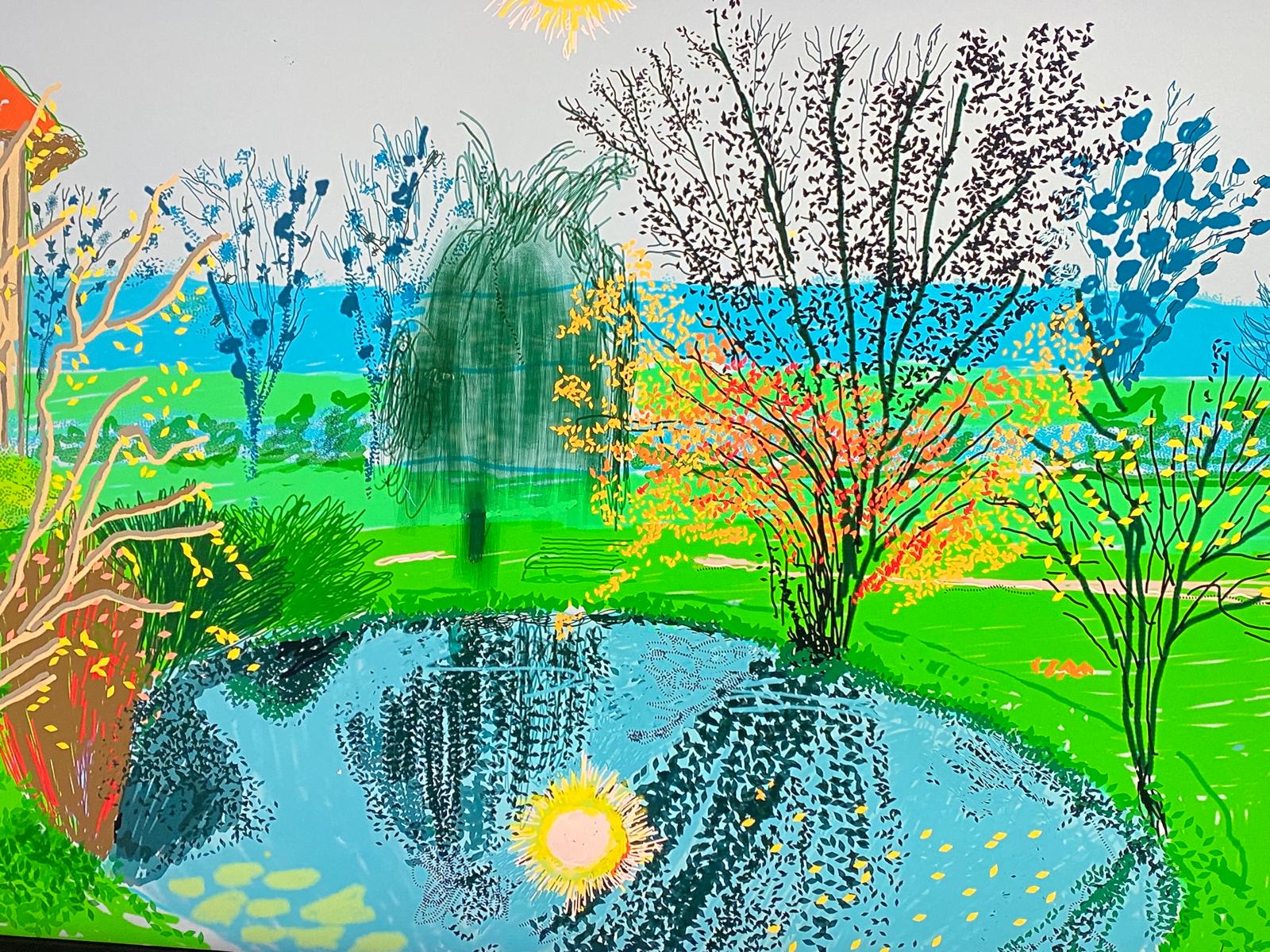 Une formidable exposition David Hockney à la Fondation Louis Vuitton