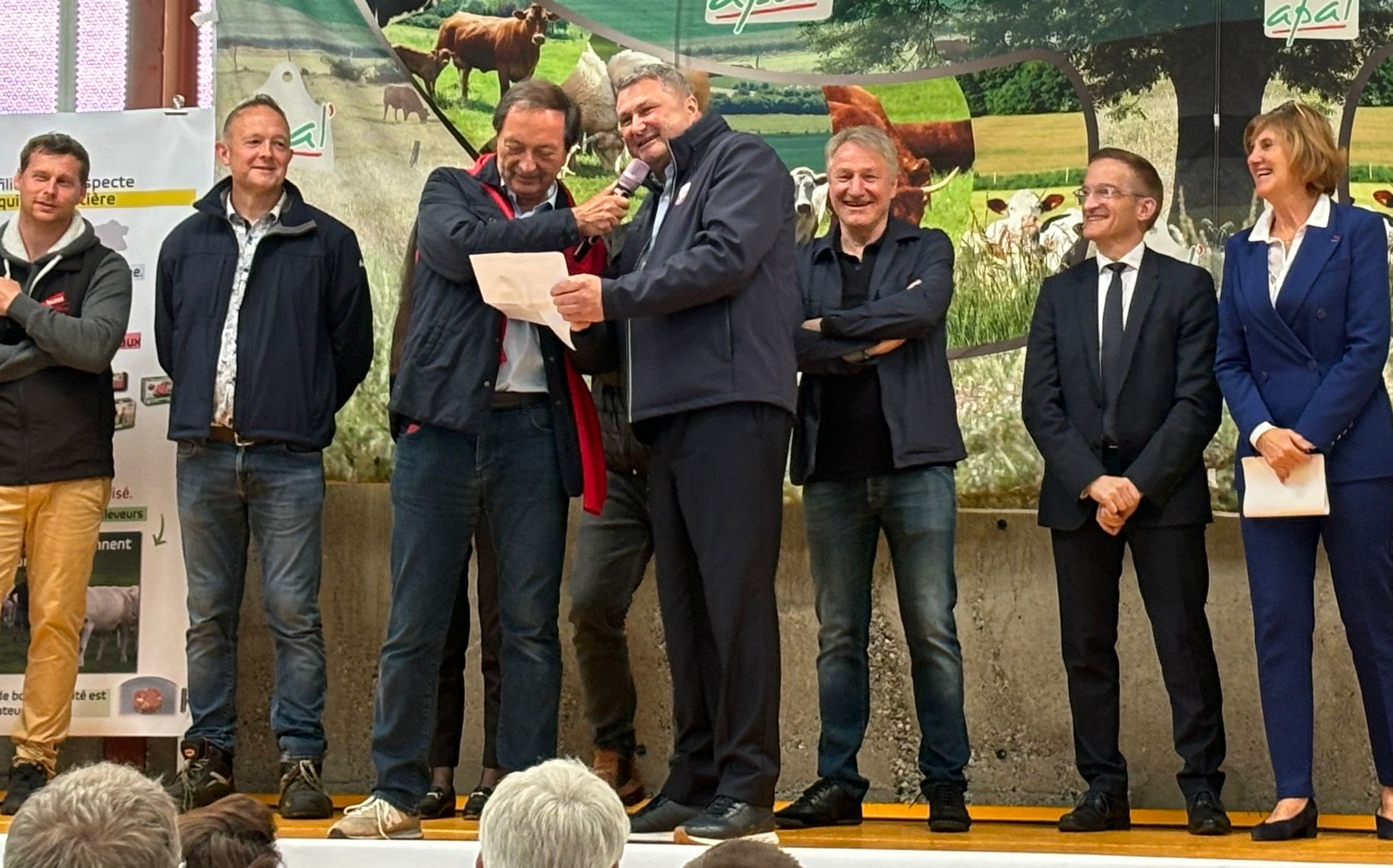 En Moselle pour soutenir la filière bovine française ! 