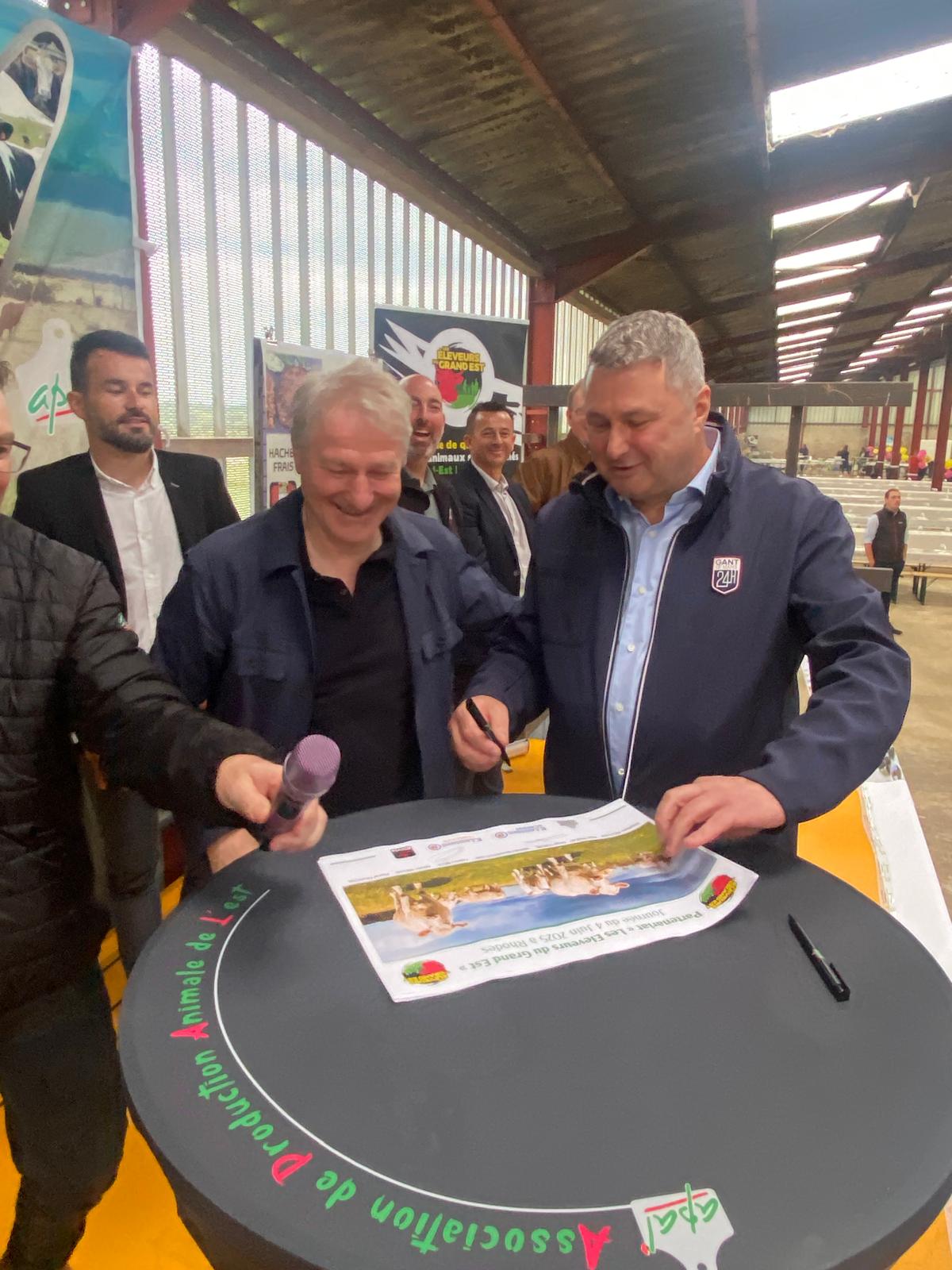 En Moselle pour soutenir la filière bovine française ! 