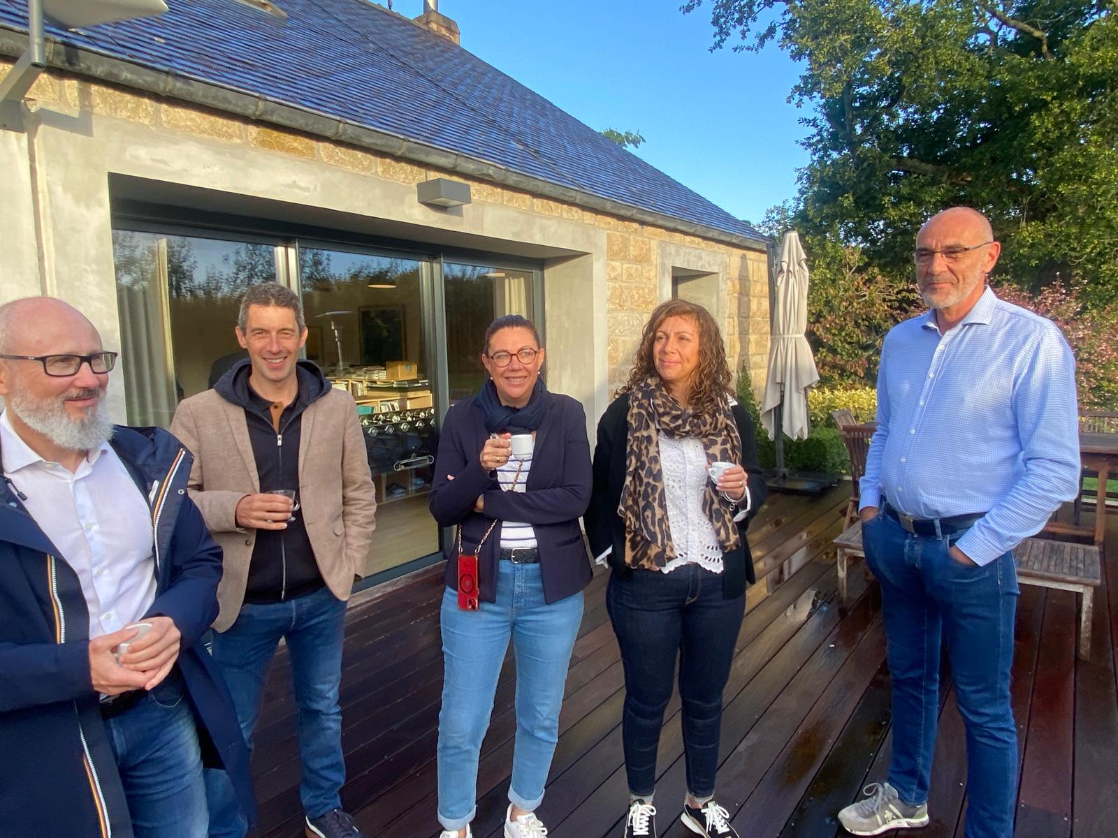 La SOCAMAINE en visite de travail aux Ateliers de Trévignon