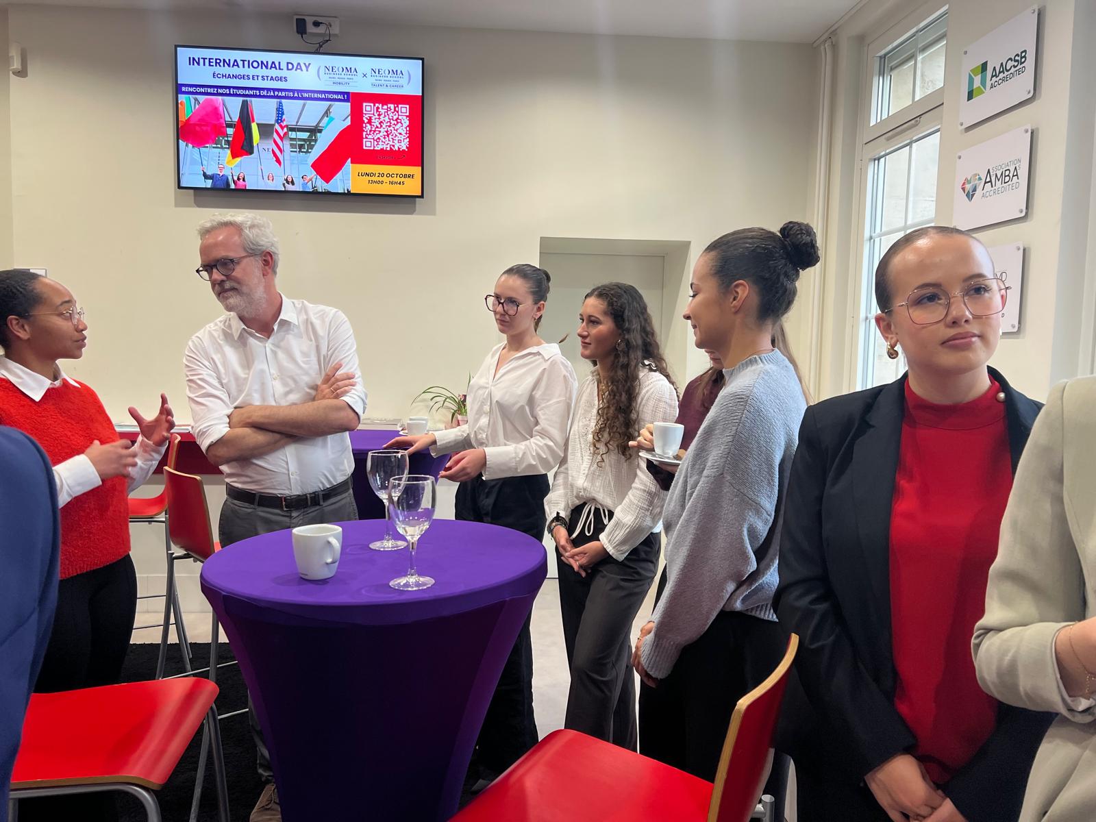 Sébastien Missoffe, DG de Google France, en conférence à NEOMA Business School