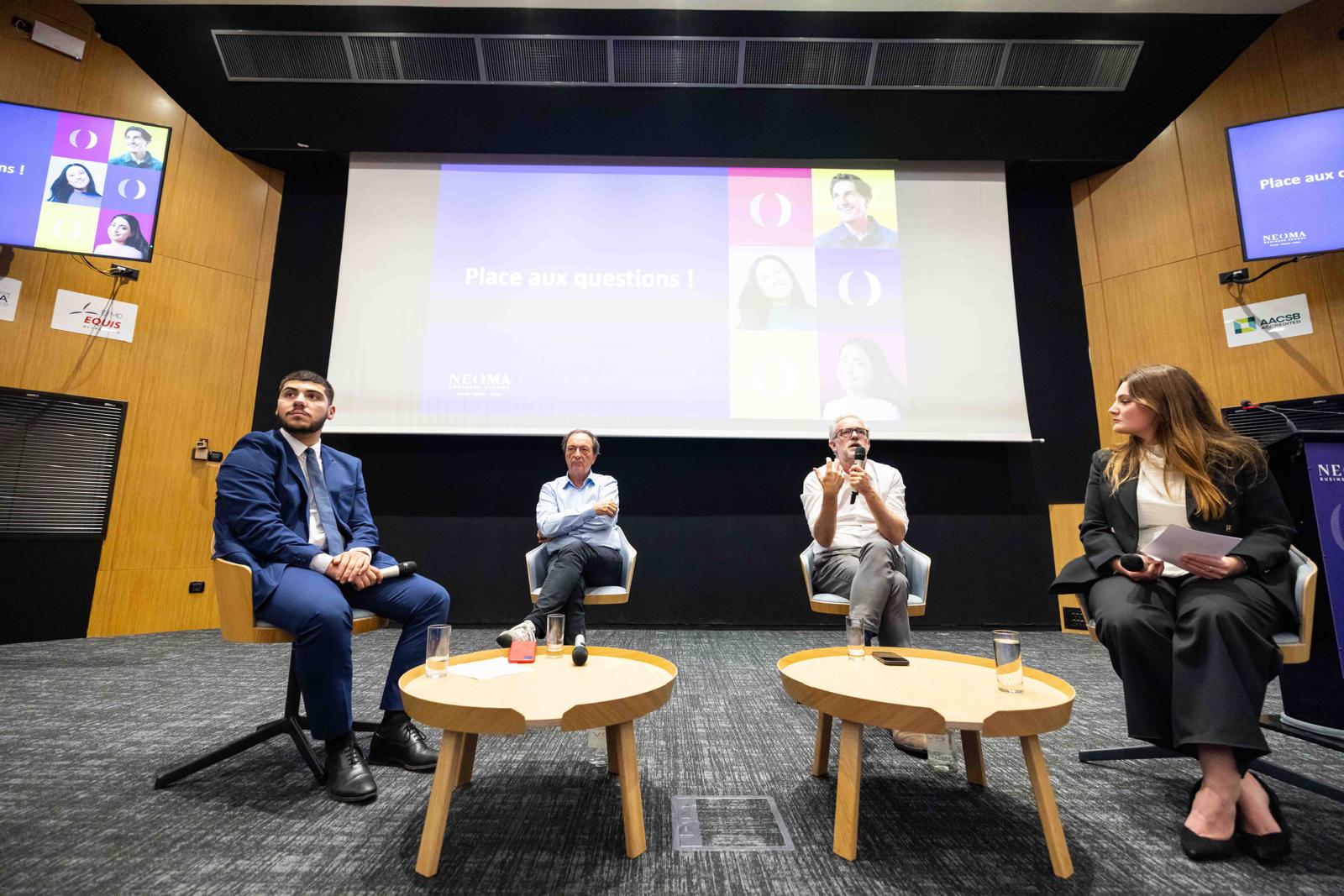 Sébastien Missoffe, DG de Google France, en conférence à NEOMA Business School