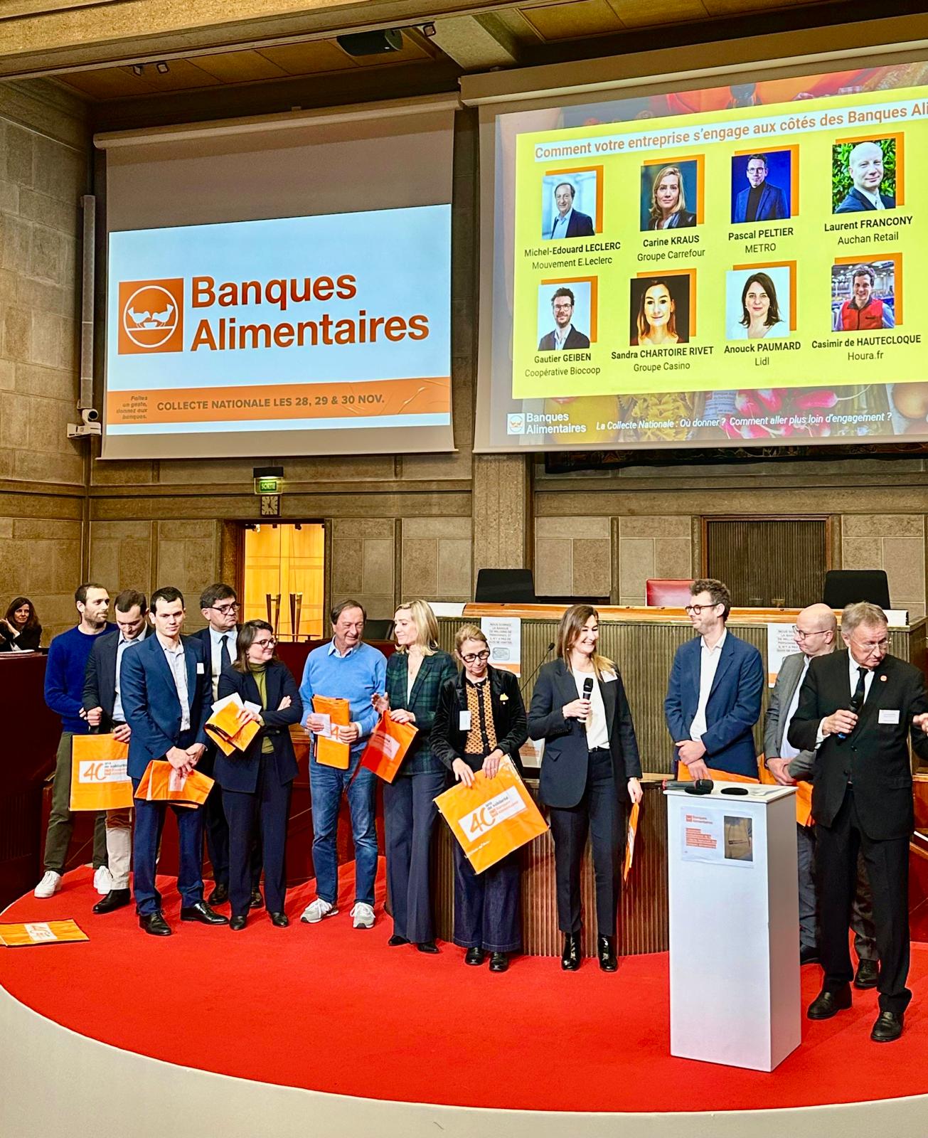 E.Leclerc aux côtés des banques alimentaires depuis 15 ans.