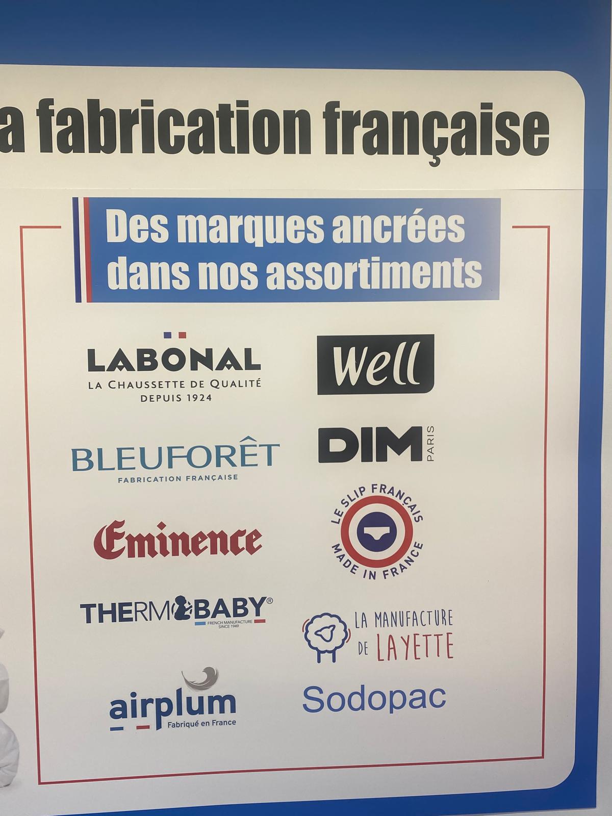 Le "Made In France" plus que jamais présent chez Leclerc Textiles !