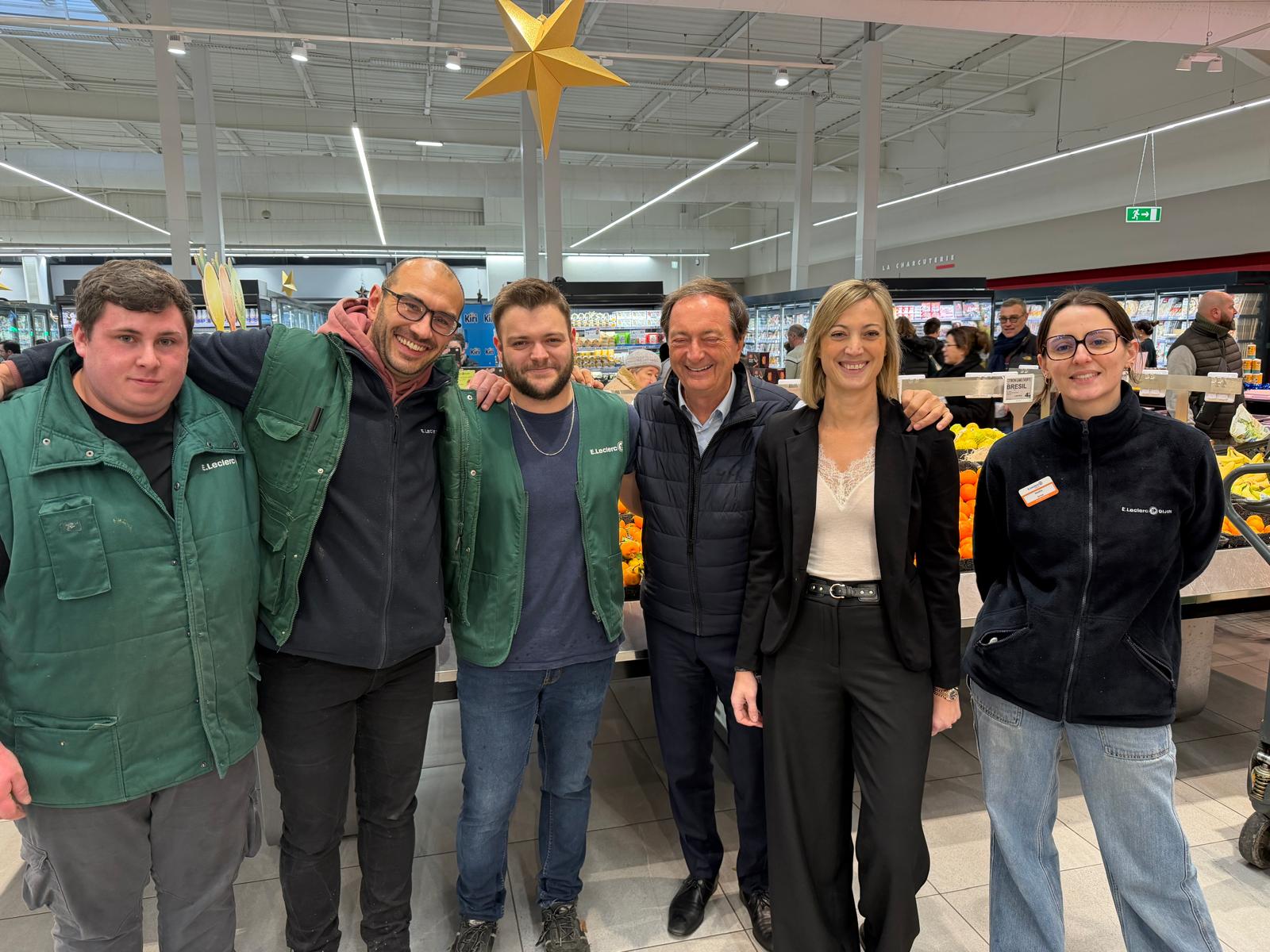 Dernière visite de l’année au centre E.Leclerc de Dijon !