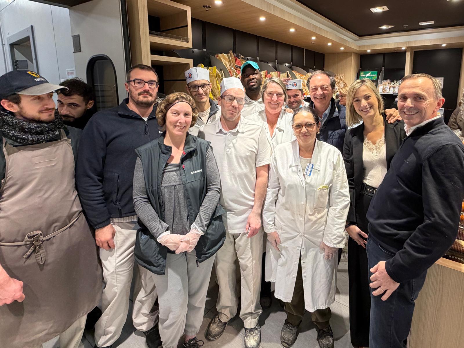 Dernière visite de l’année au centre E.Leclerc de Dijon !