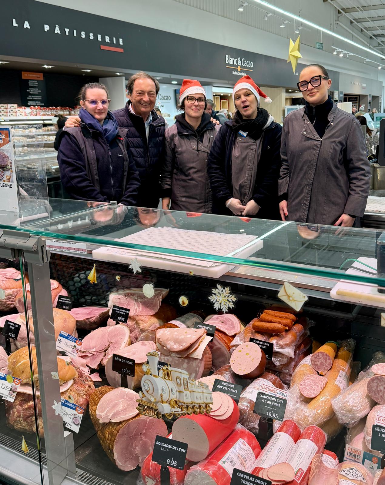Dernière visite de l’année au centre E.Leclerc de Dijon !