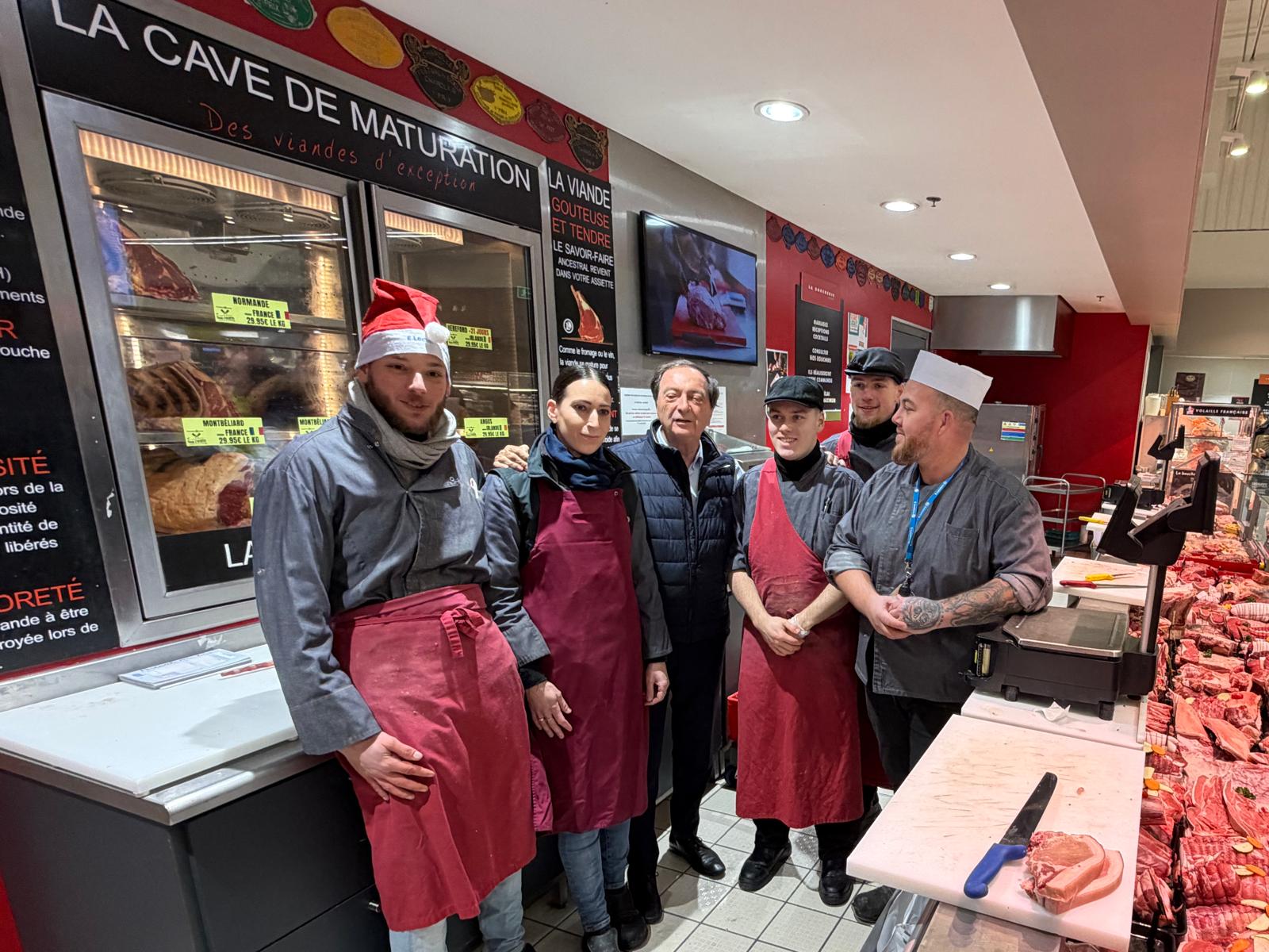 Dernière visite de l’année au centre E.Leclerc de Dijon !