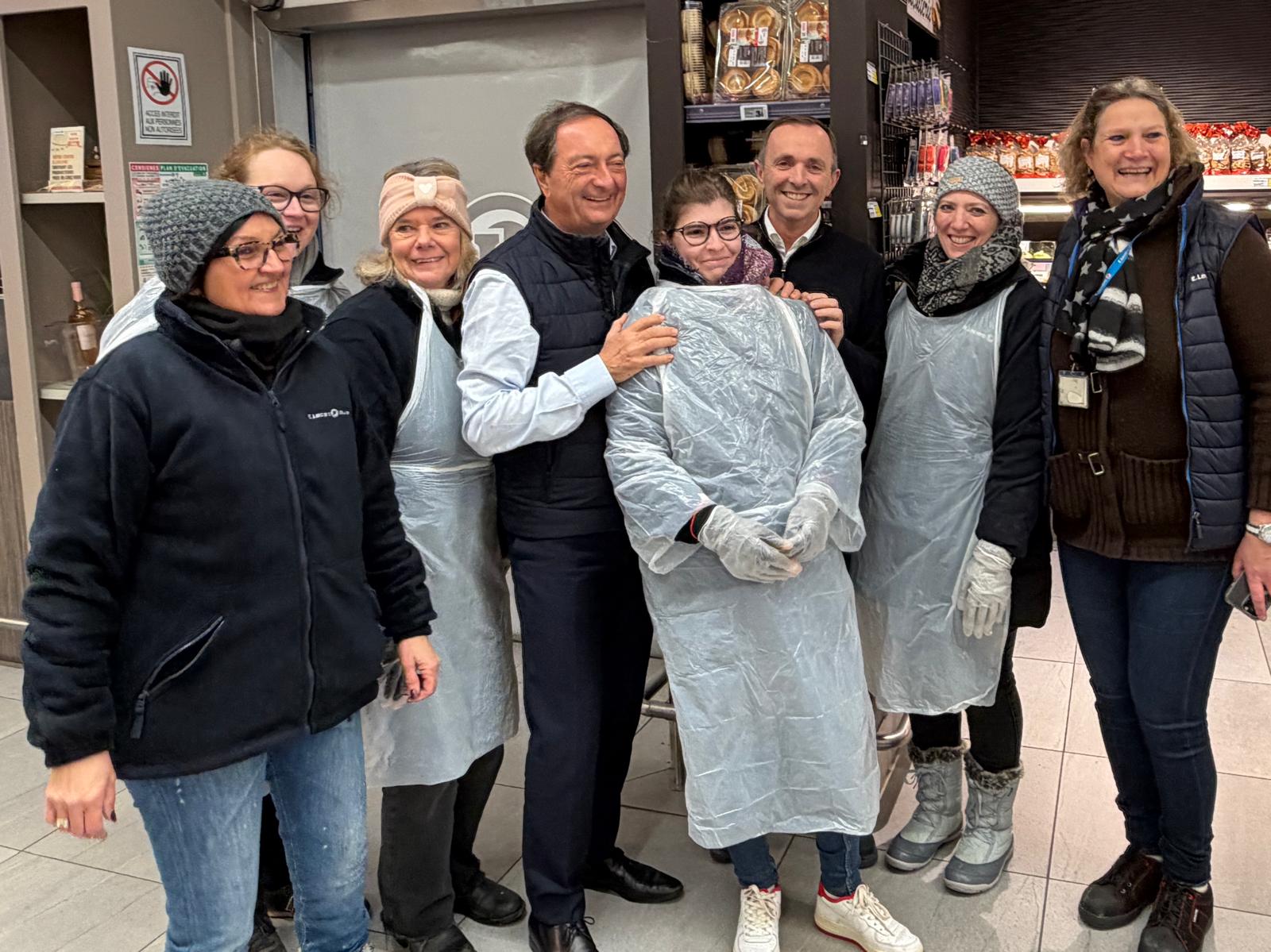 Dernière visite de l’année au centre E.Leclerc de Dijon !