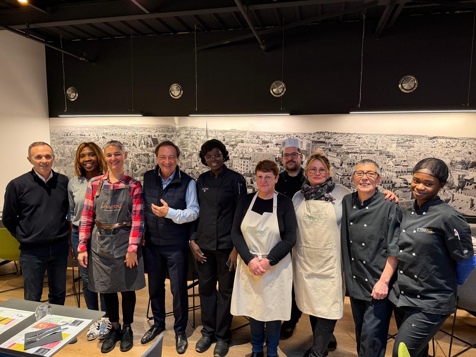 Dernière visite de l’année au centre E.Leclerc de Dijon !