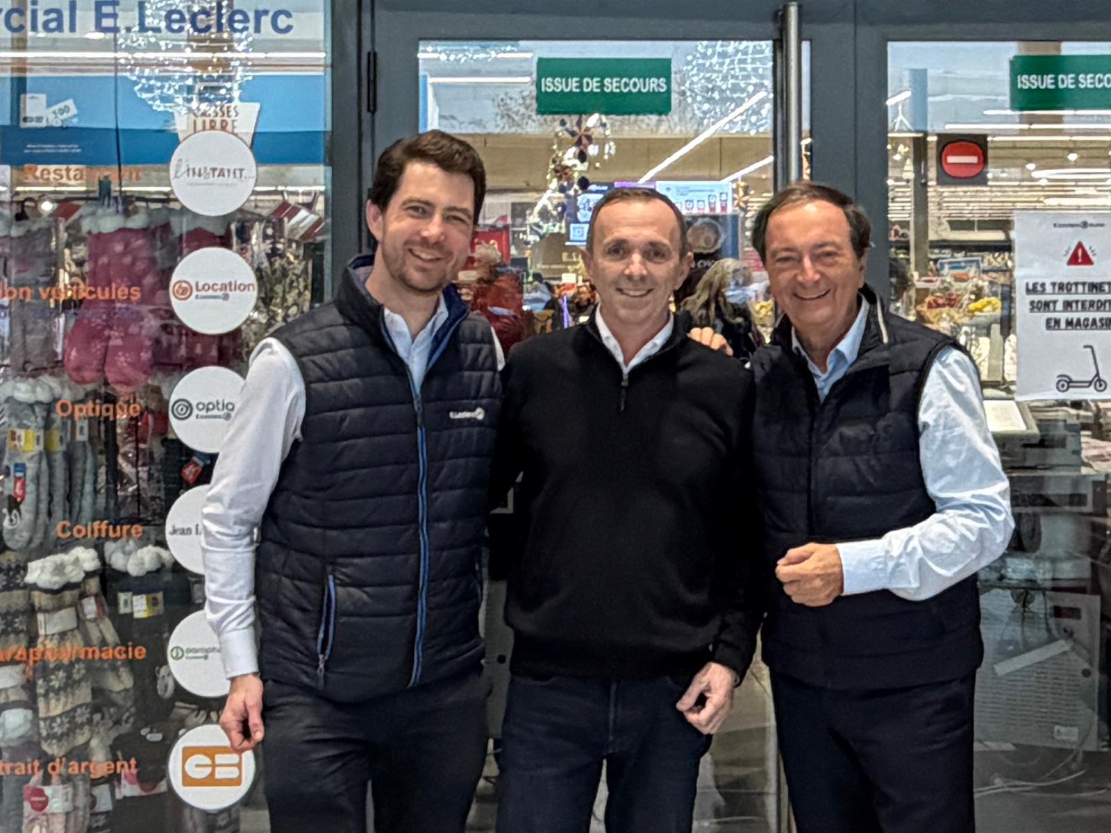 Dernière visite de l’année au centre E.Leclerc de Dijon !