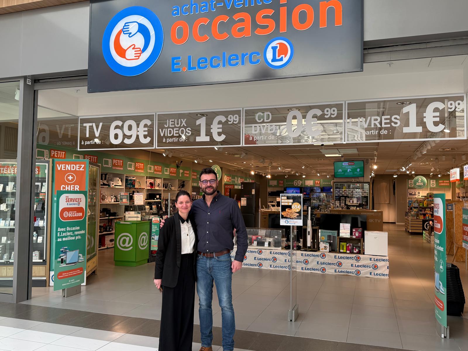 Visite du magnifique centre E.Leclerc de Saint-Brice-Courcelles (Reims)