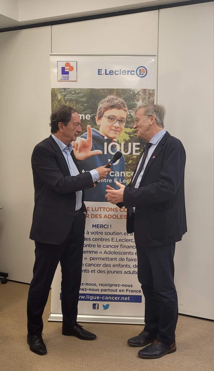 E.Leclerc mobilisé en faveur de la recherche contre les cancers pédiatriques 