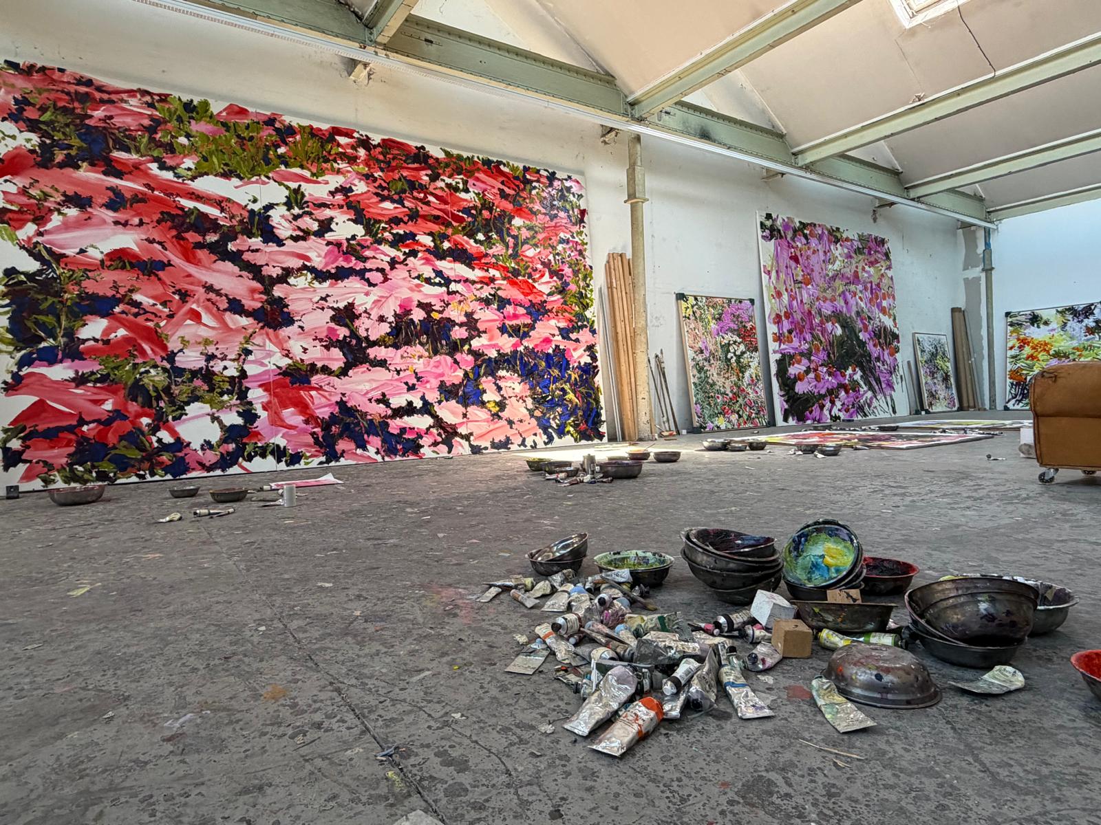 Visite de l'atelier de l'artiste Gael Davrinche ! 