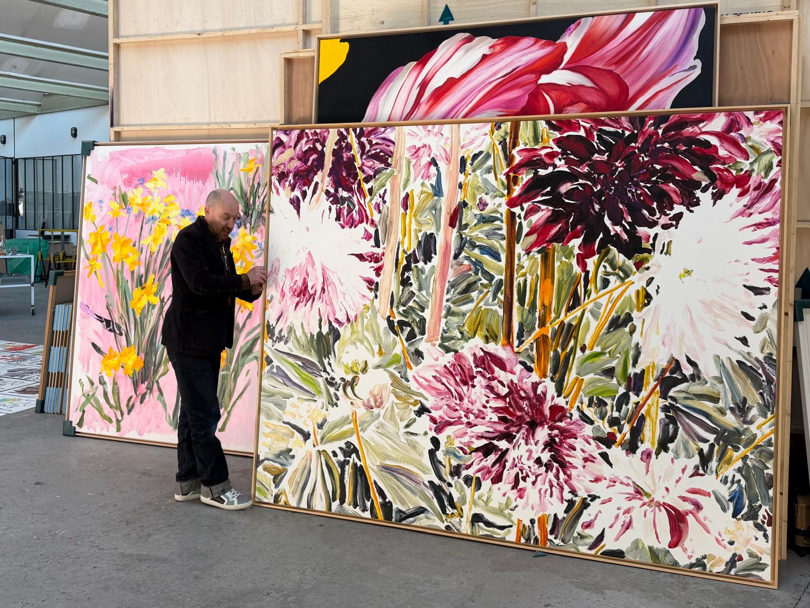 Visite de l'atelier de l'artiste Gael Davrinche ! 