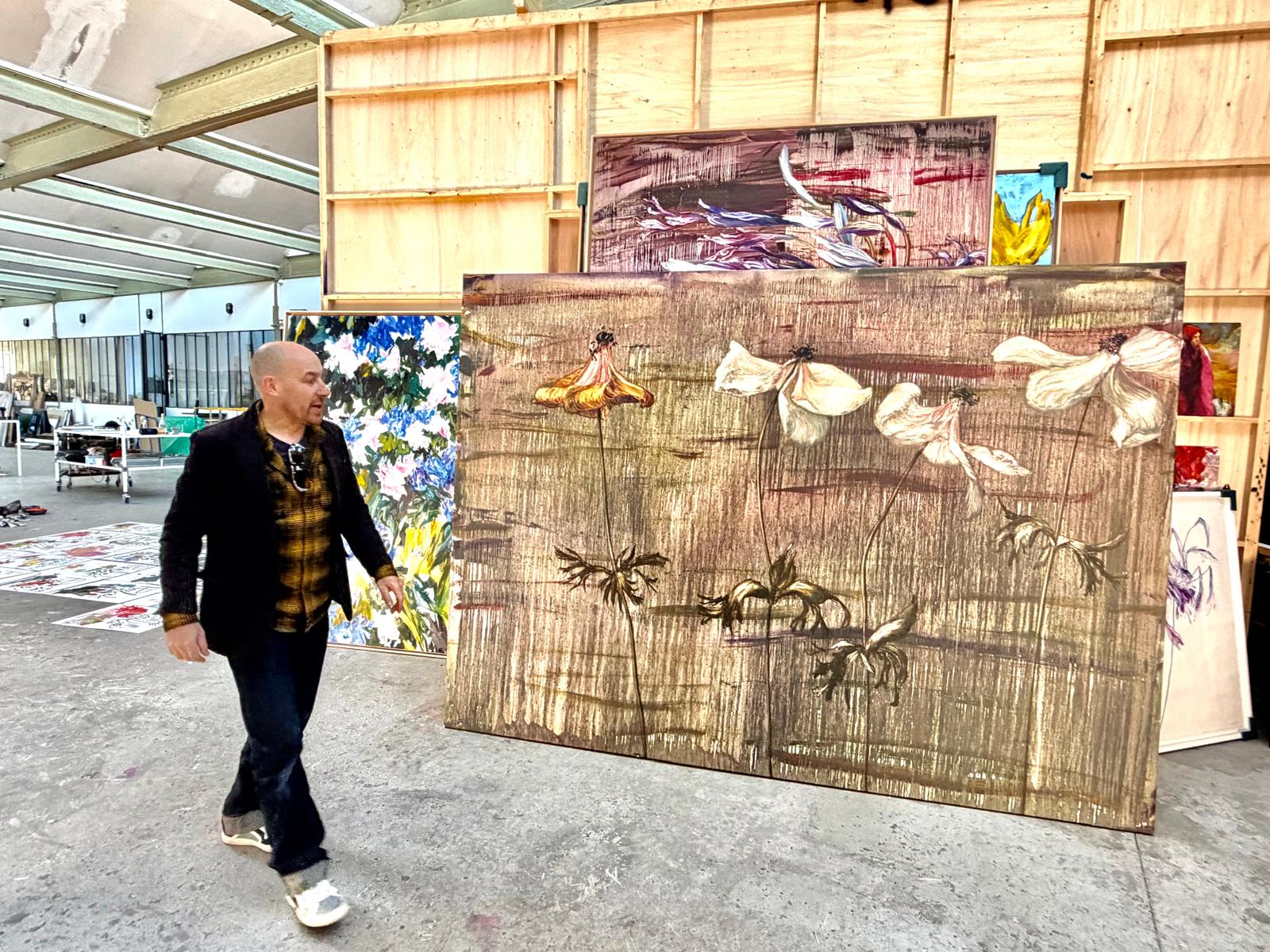 Visite de l'atelier de l'artiste Gael Davrinche ! 