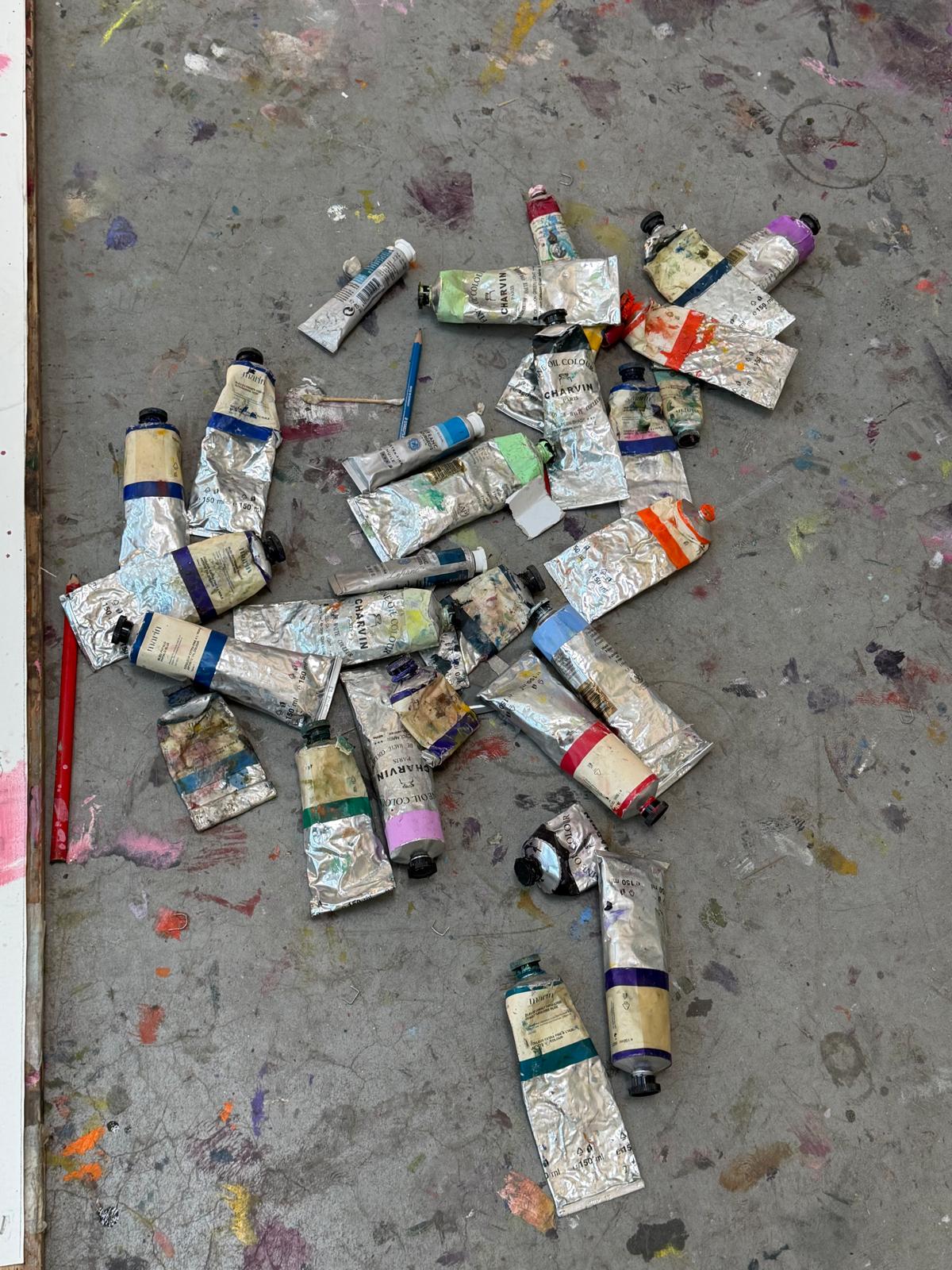 Visite de l'atelier de l'artiste Gael Davrinche ! 