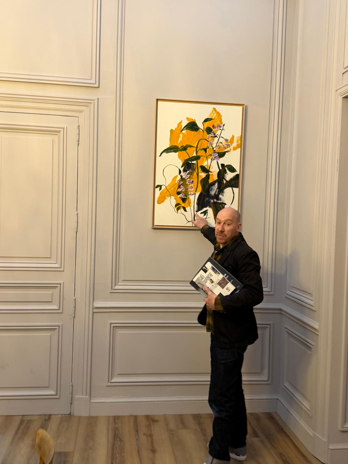 Visite de l'atelier de l'artiste Gael Davrinche ! 