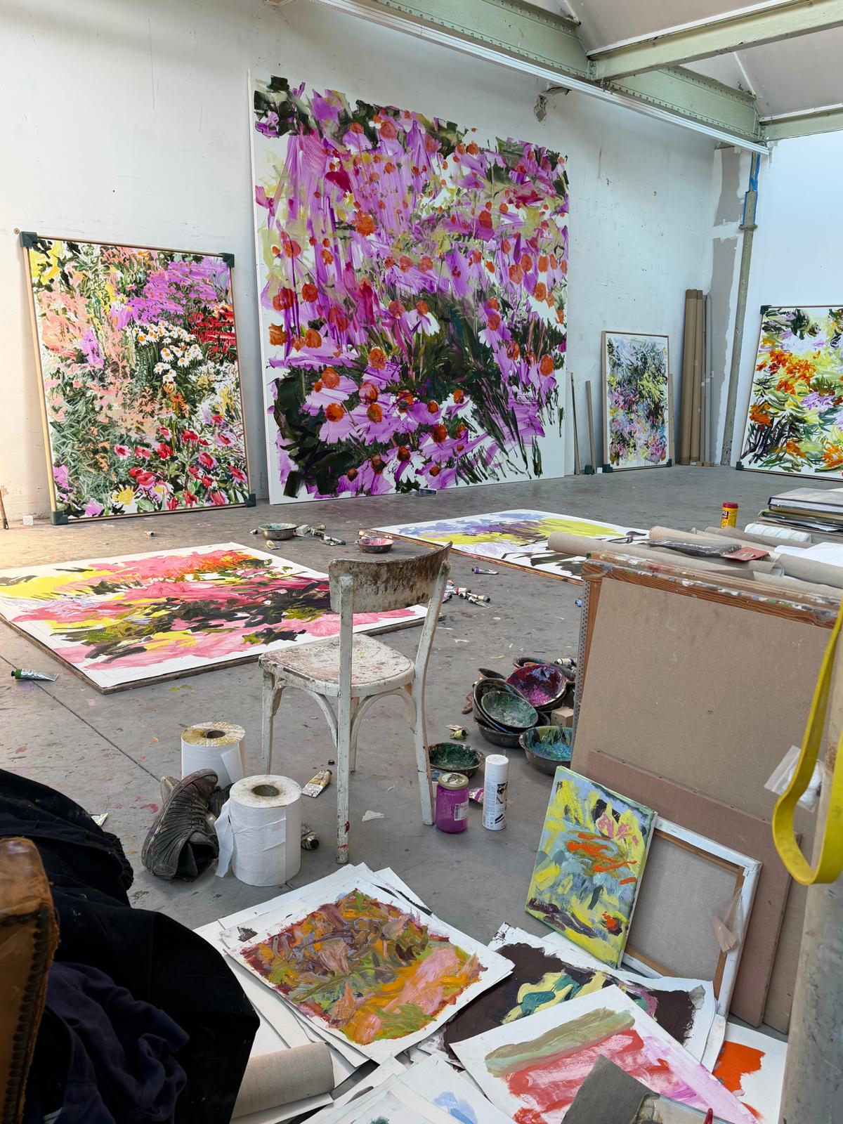 Visite de l'atelier de l'artiste Gael Davrinche ! 