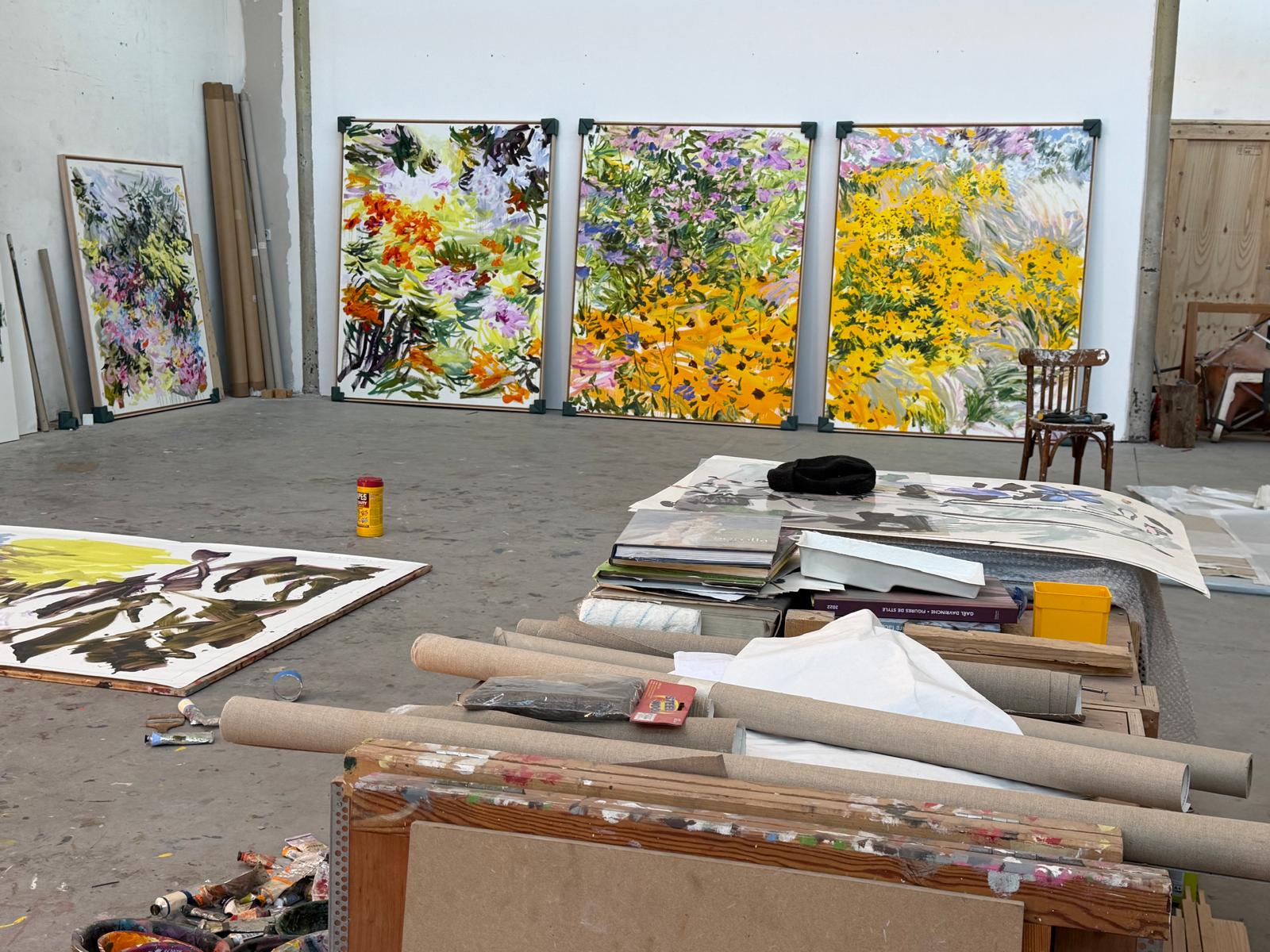 Visite de l'atelier de l'artiste Gael Davrinche ! 