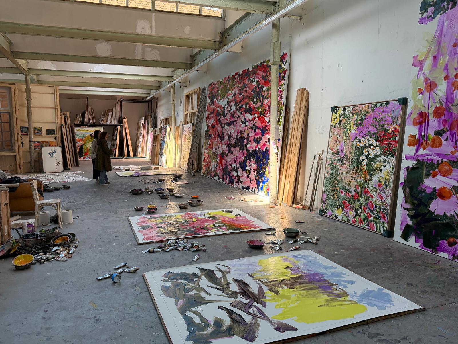 Visite de l'atelier de l'artiste Gael Davrinche ! 