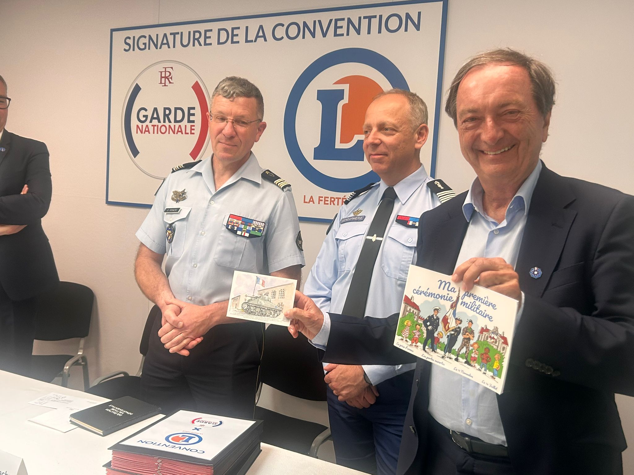 La Ferté Macé : un partenariat historique entre E.Leclerc la Garde nationale !