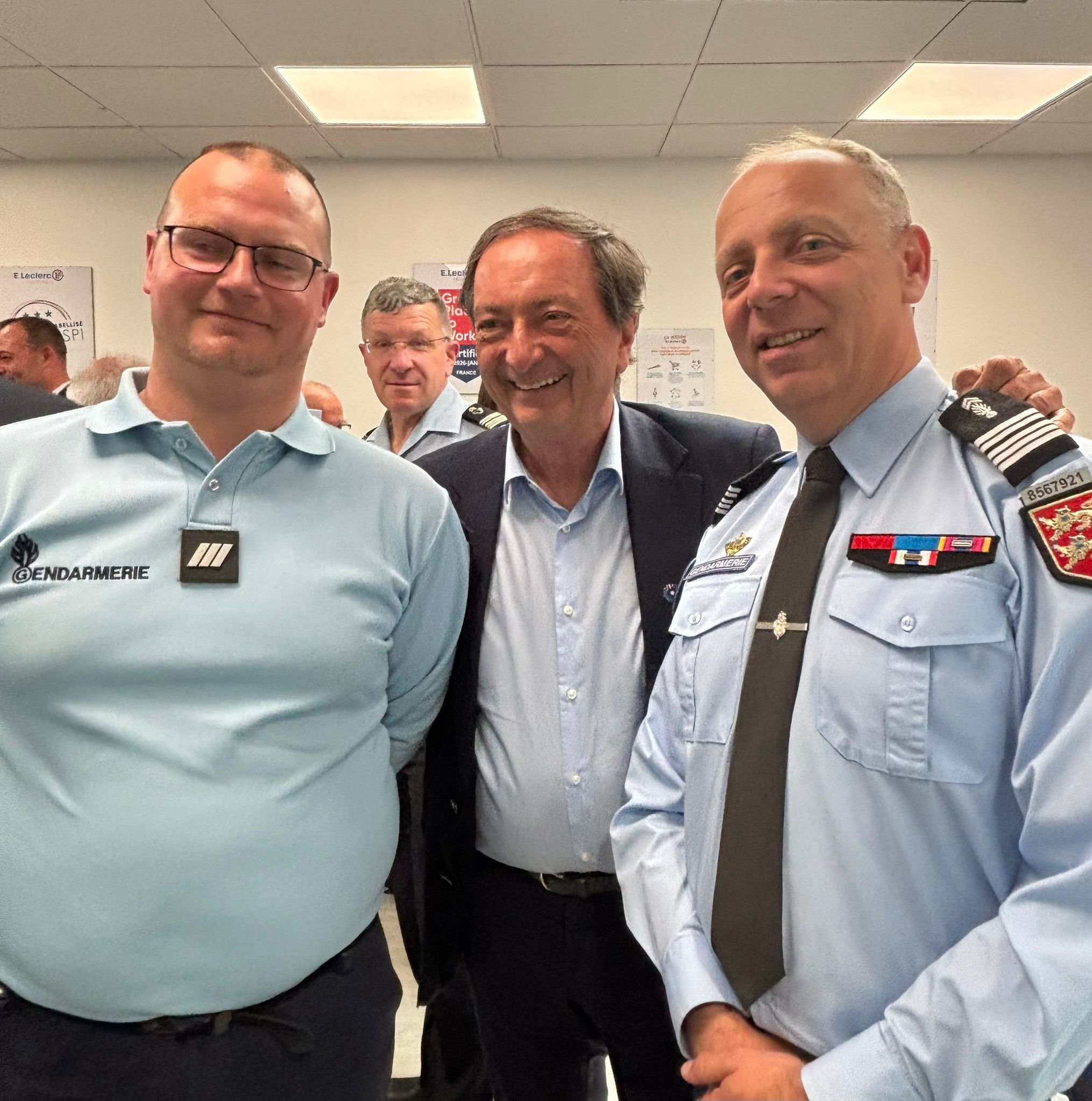 La Ferté Macé : un partenariat historique entre E.Leclerc la Garde nationale !