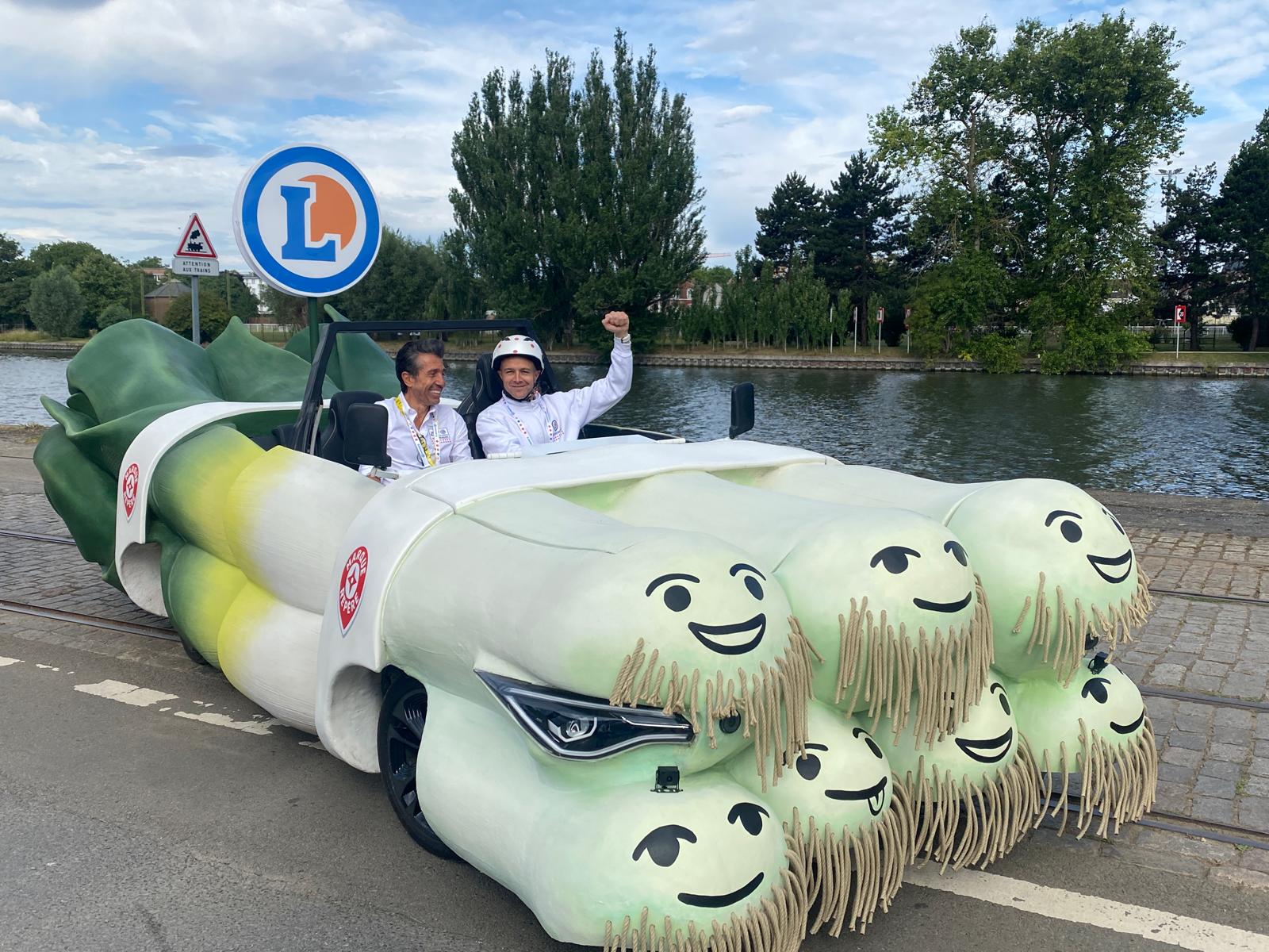 Job d'été : E.Leclerc recherche le chauffeur de son chou-fleur sur le Tour de France !
