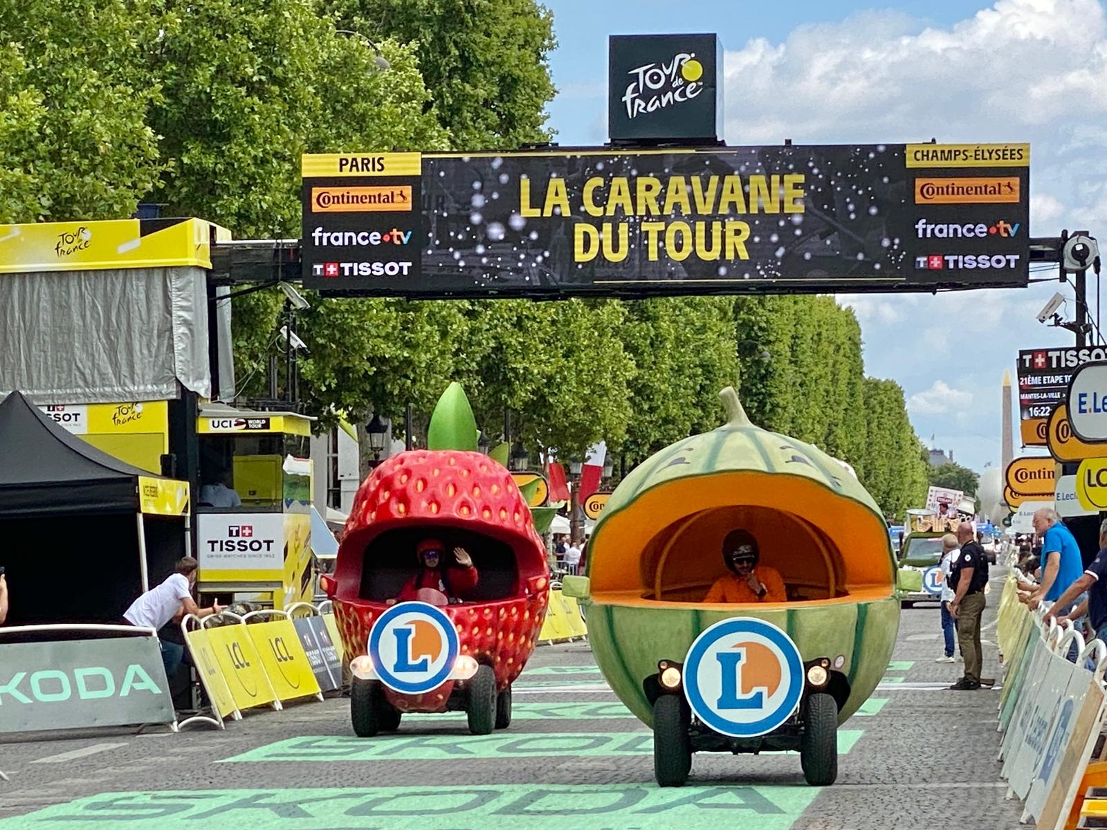 Job d'été : E.Leclerc recherche le chauffeur de son chou-fleur sur le Tour de France !