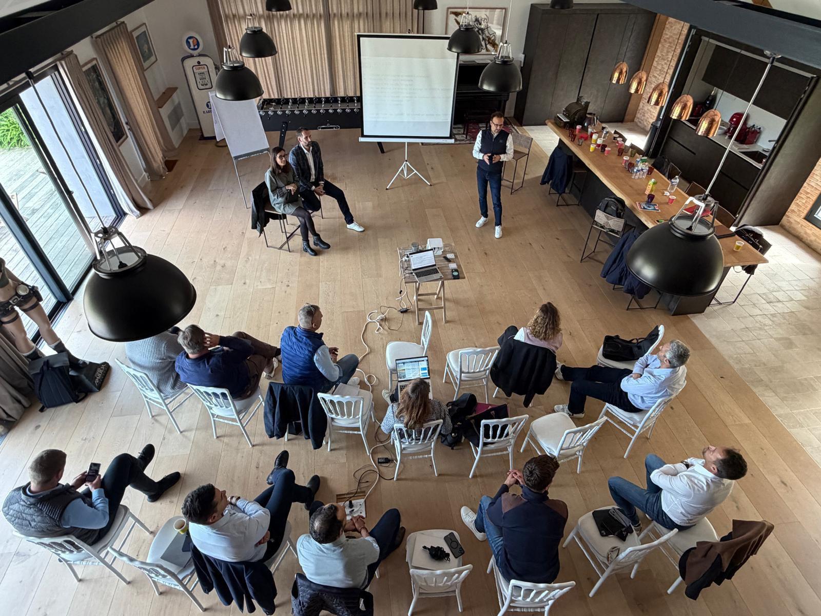Environnement, social, décarbonation... : la dream team de Scamark en séminaire de travail dans nos Ateliers de Trévignon