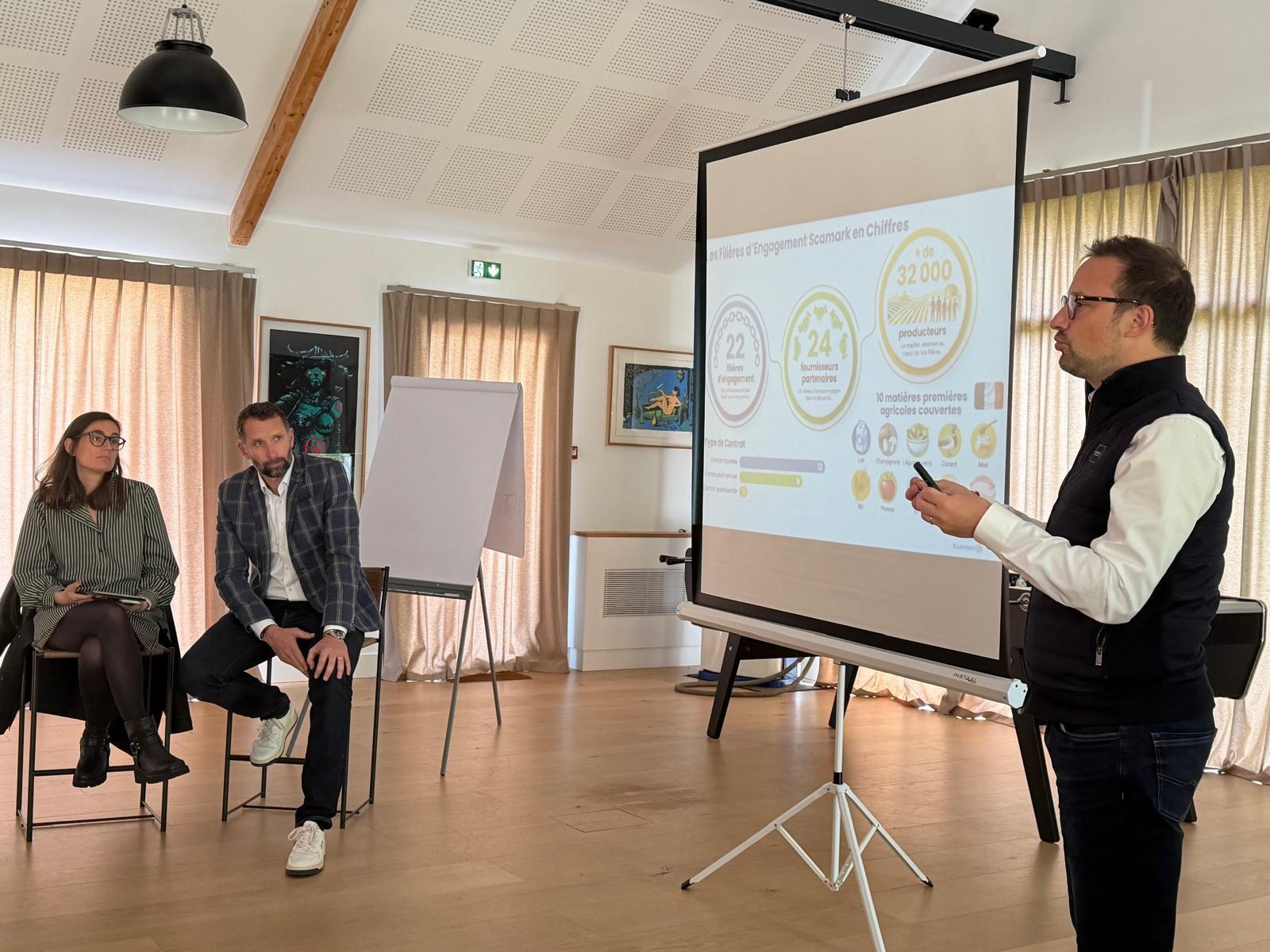 Environnement, social, décarbonation... : la dream team de Scamark en séminaire de travail dans nos Ateliers de Trévignon